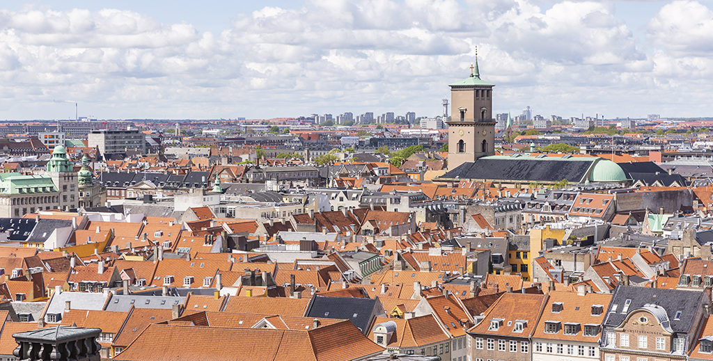 Vue depuis le Christiansborg Palace - Copenhague