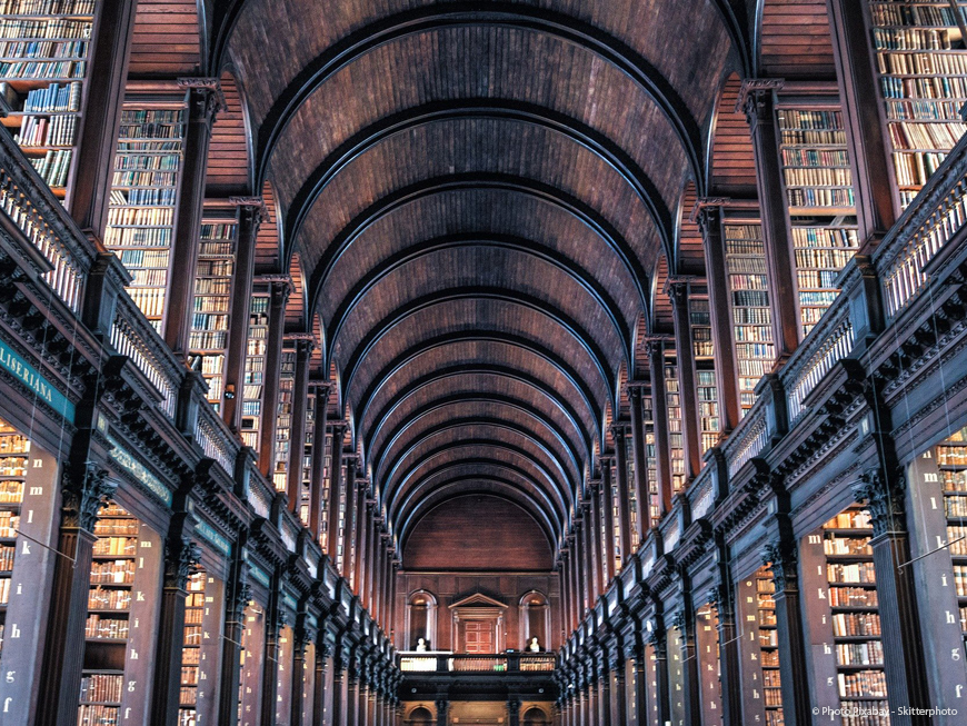 Bibliothèque du Trinity College à Dublin
