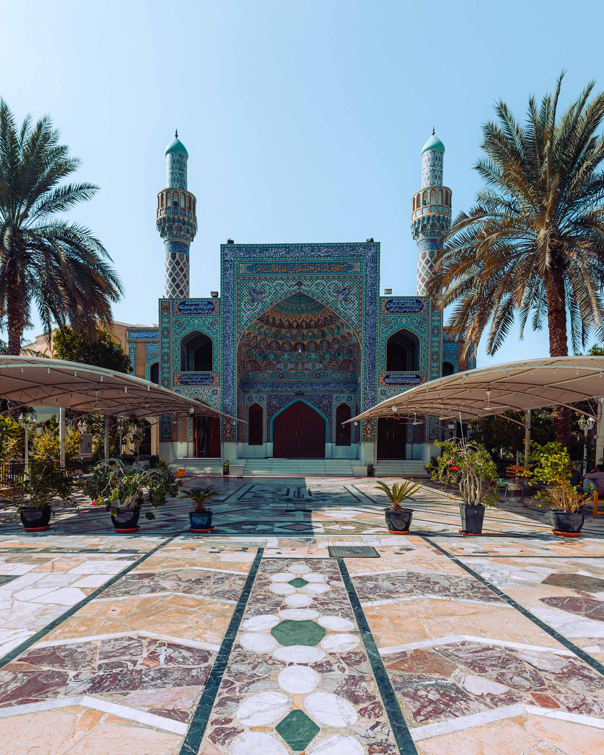 Mosquée iranienne Imam Hussein à Dubaï