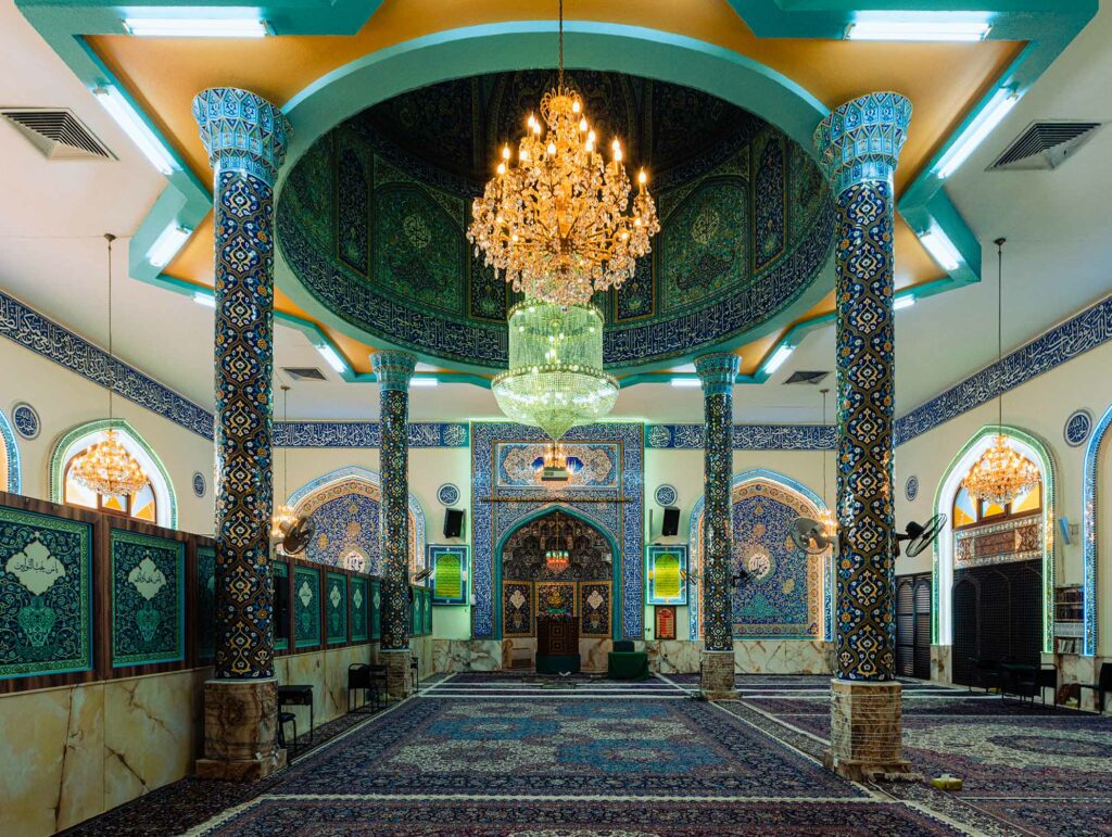 Mosquée iranienne Imam Hussein à Dubaï