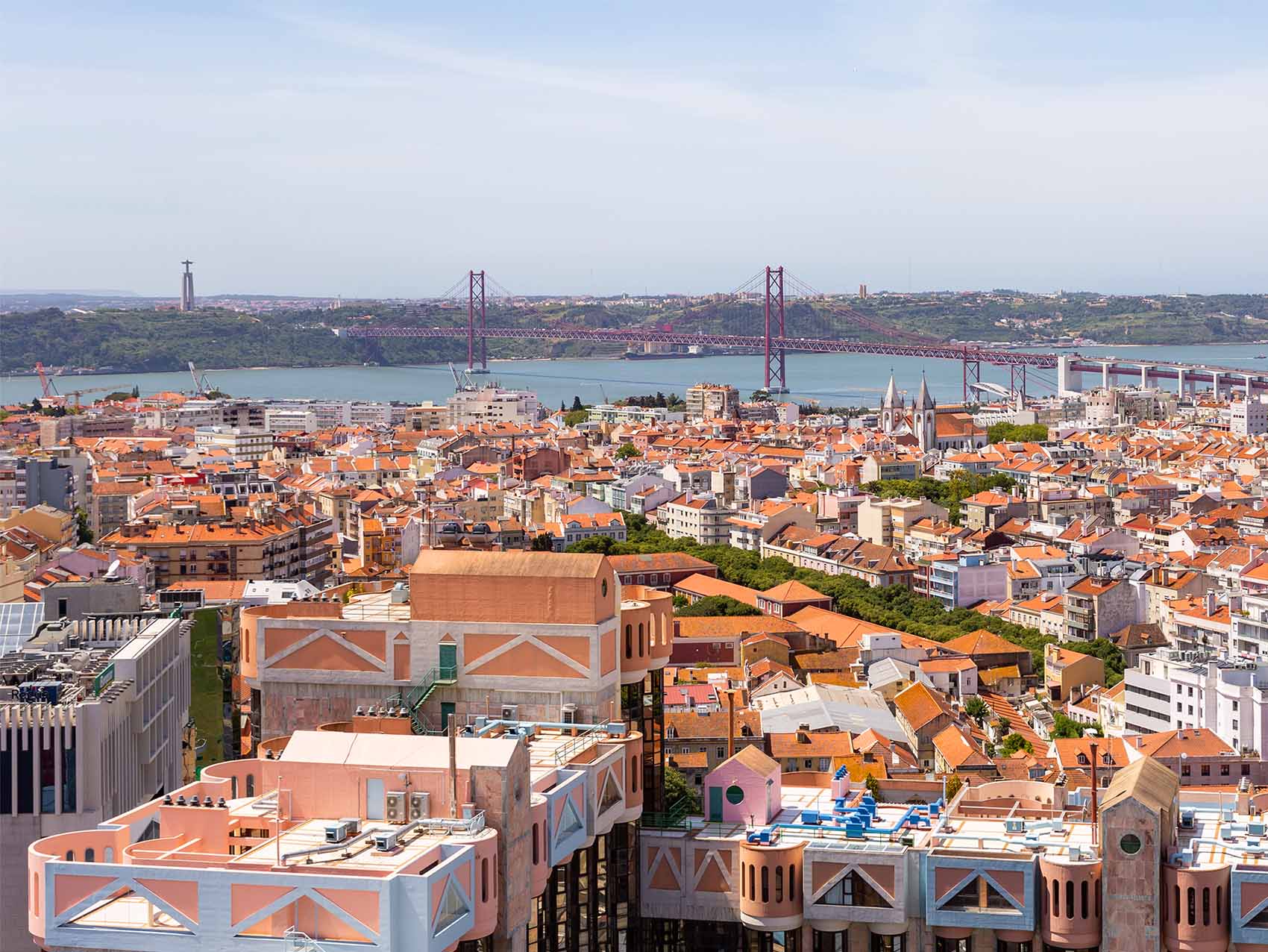 Points de vue à Lisbonne : l'Amoreiras 360 panoramic view