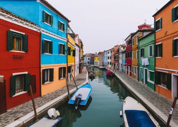 Visiter Burano, île colorée à côté de Venise