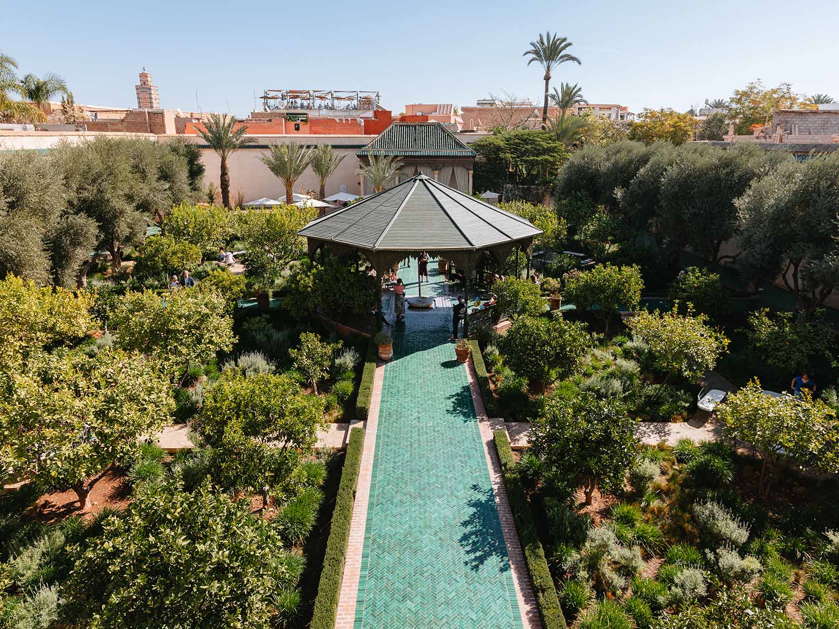 Jardin secret à Marrakech
