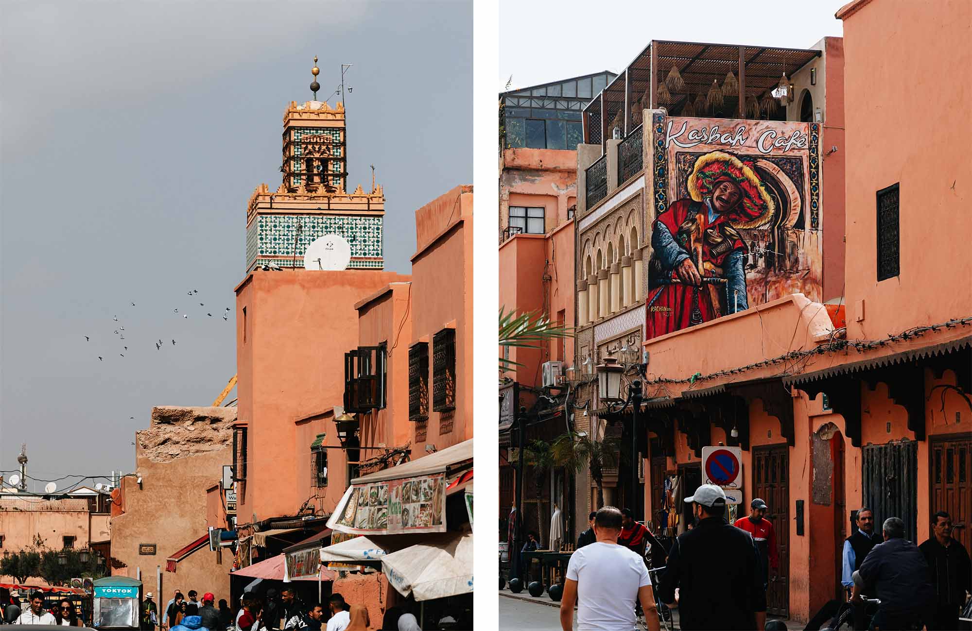 Quartier de la Kasbah à Marrakech