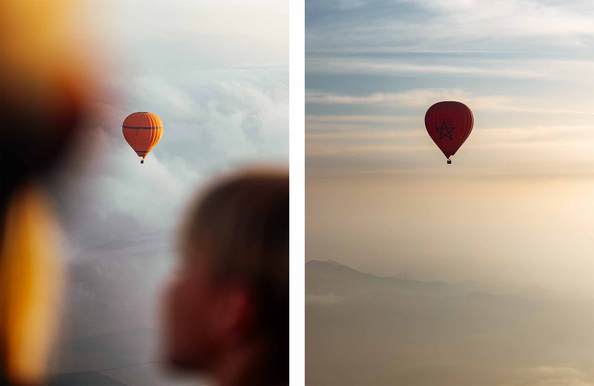 Vol en montgolfière à Marrakech - Le soleil fait son apparition !
