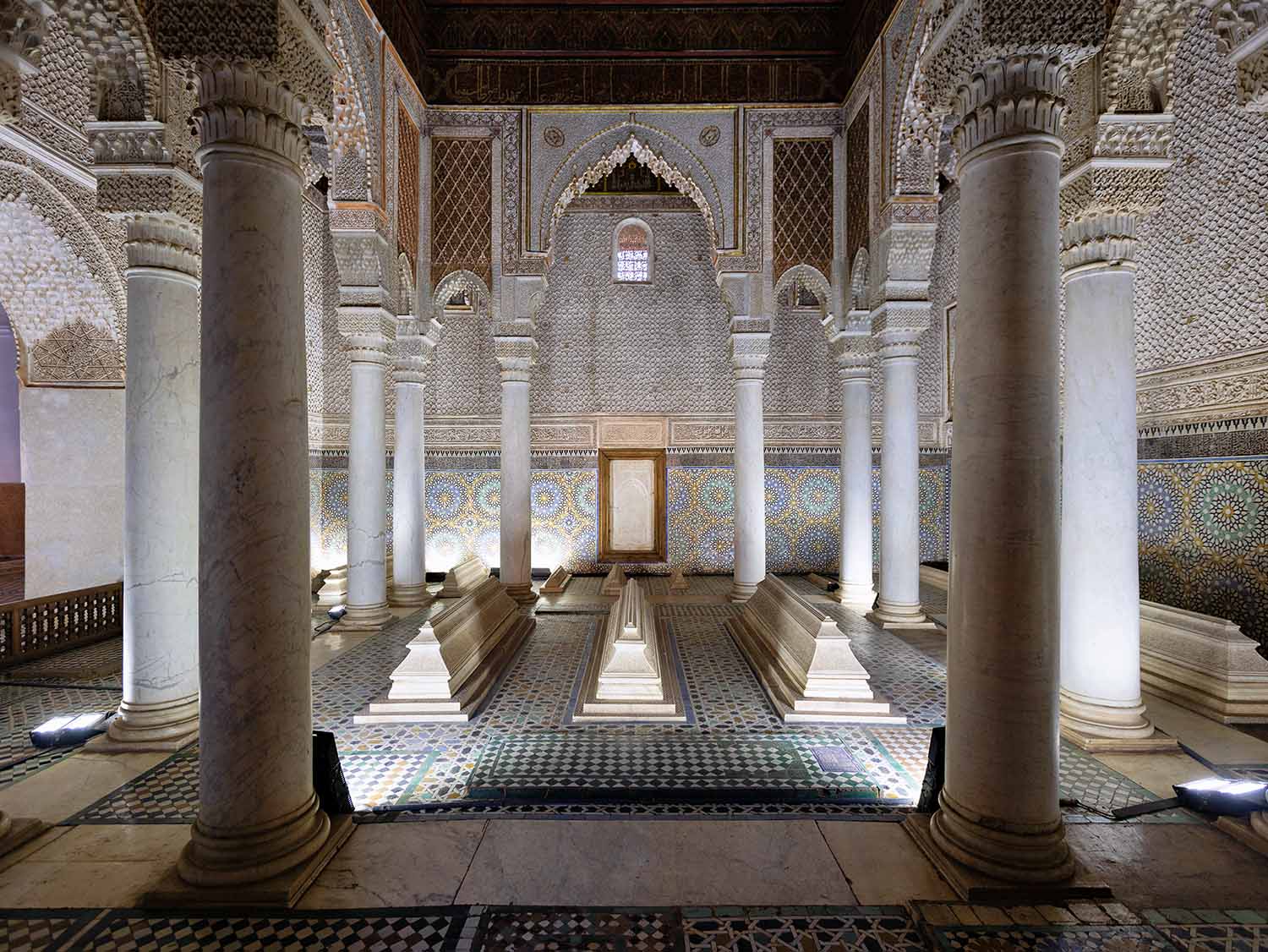 Tombeaux Saadiens à Marrakech