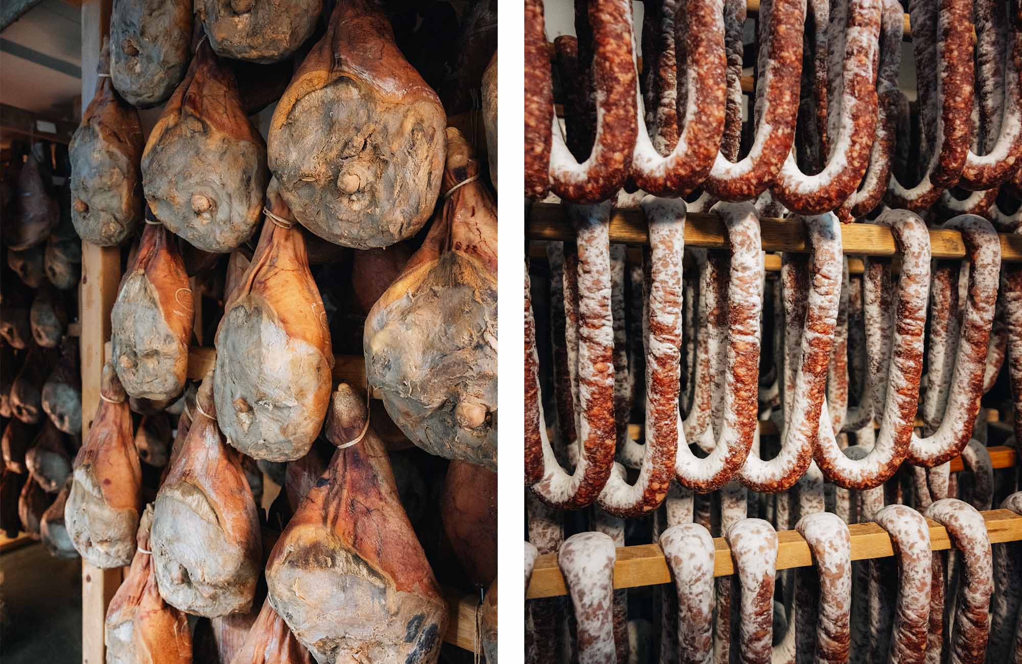 Charcuterie Millas, visite des ateliers et du séchoir à Moulin Mage dans le Tarn