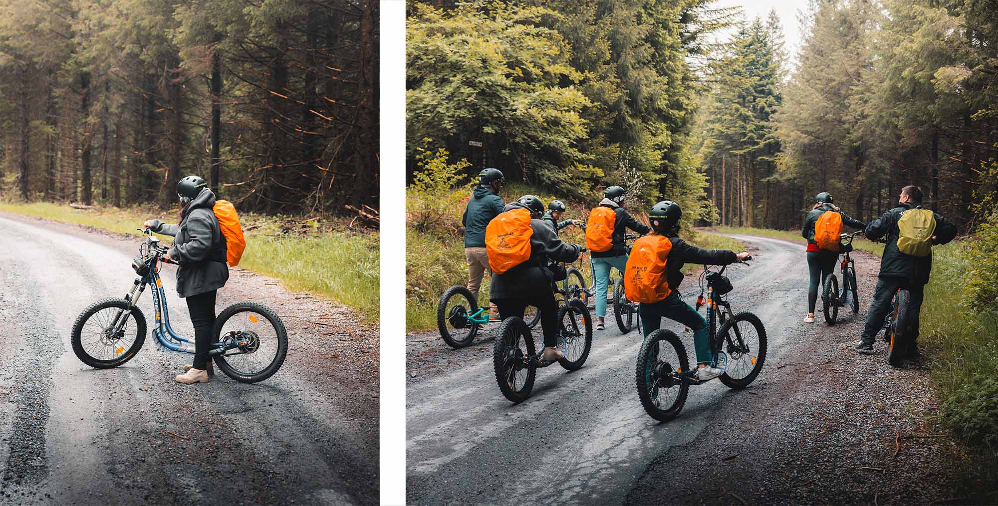 E-trottinette au Pic de Picotalen dans le Tarn