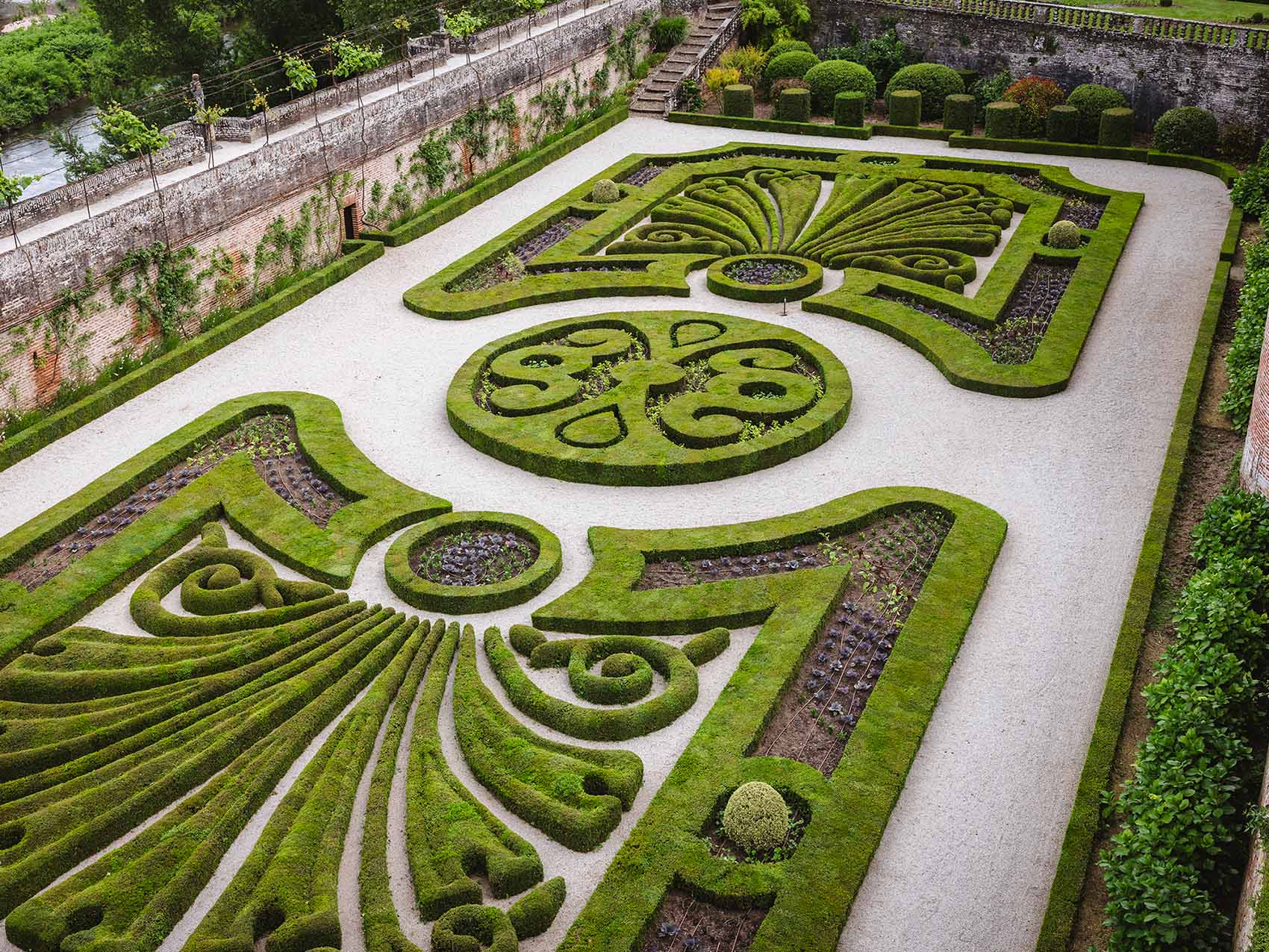 Jardins du Palais de la Berbie à Albi