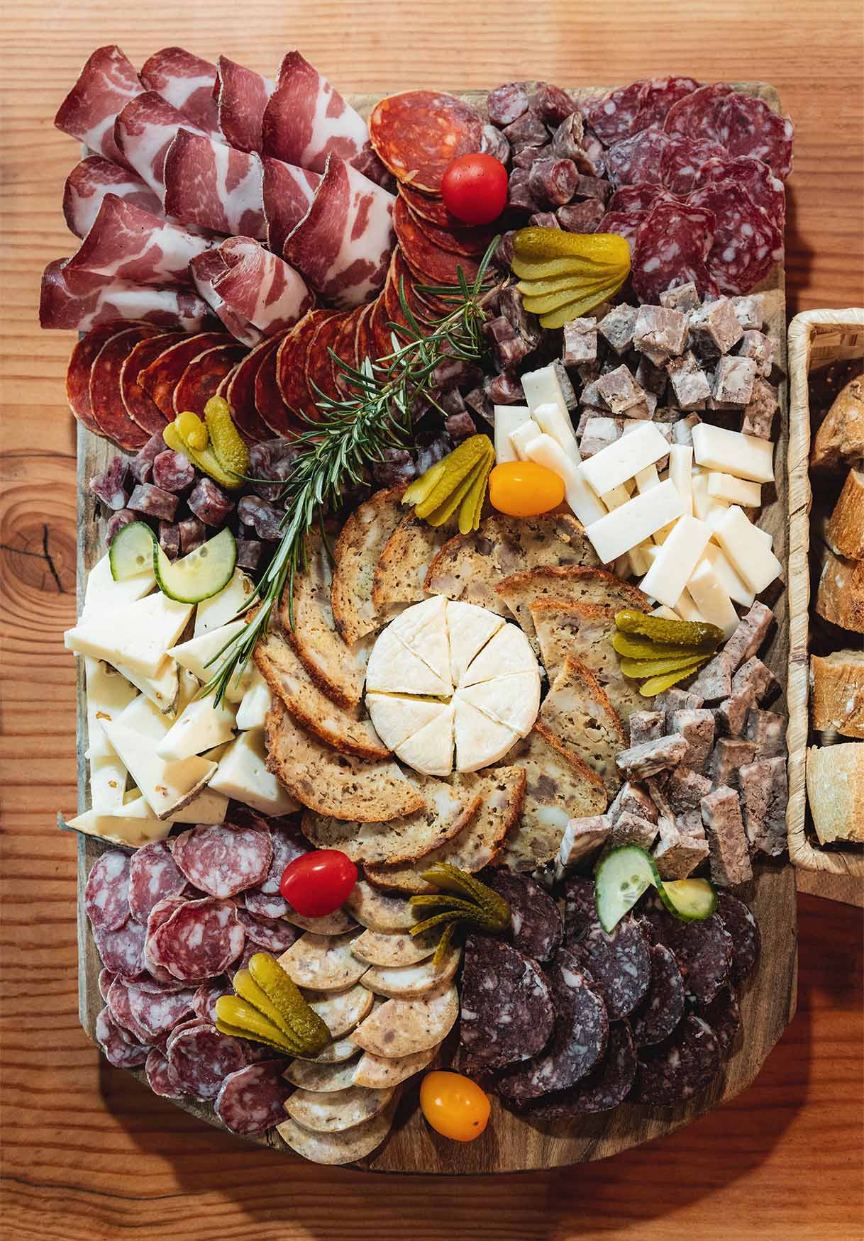 Planche de charcuteries à Moulin Mage - Charcuterie Millas