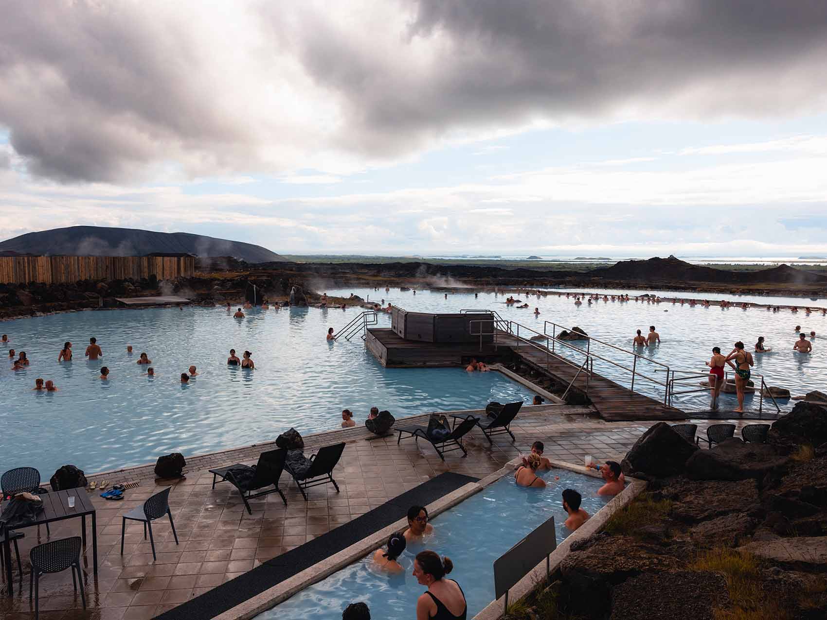 Nord de l'Islande : bains chauds de Myvatn