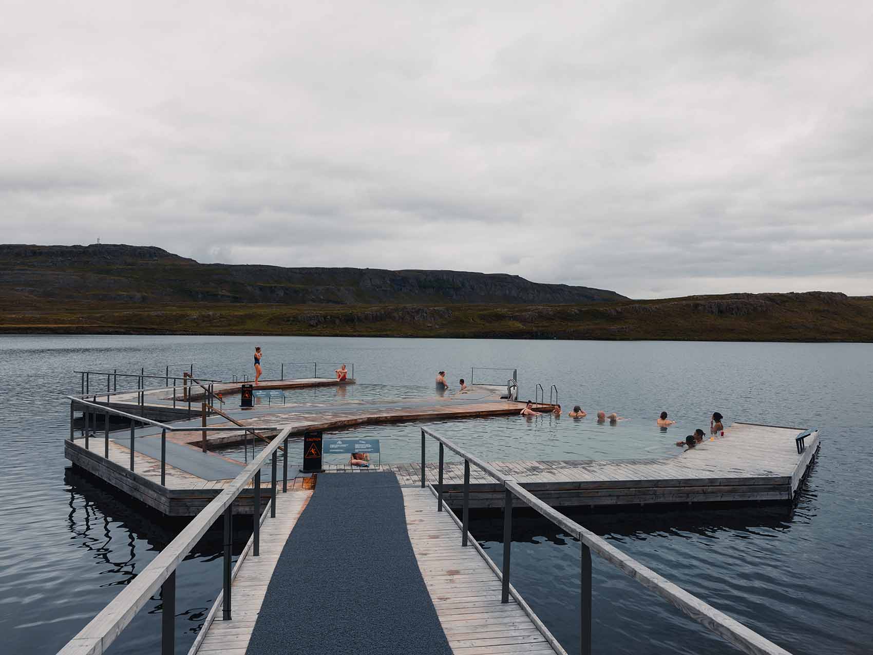 Côte Est de l'Islande : les bains de Vök