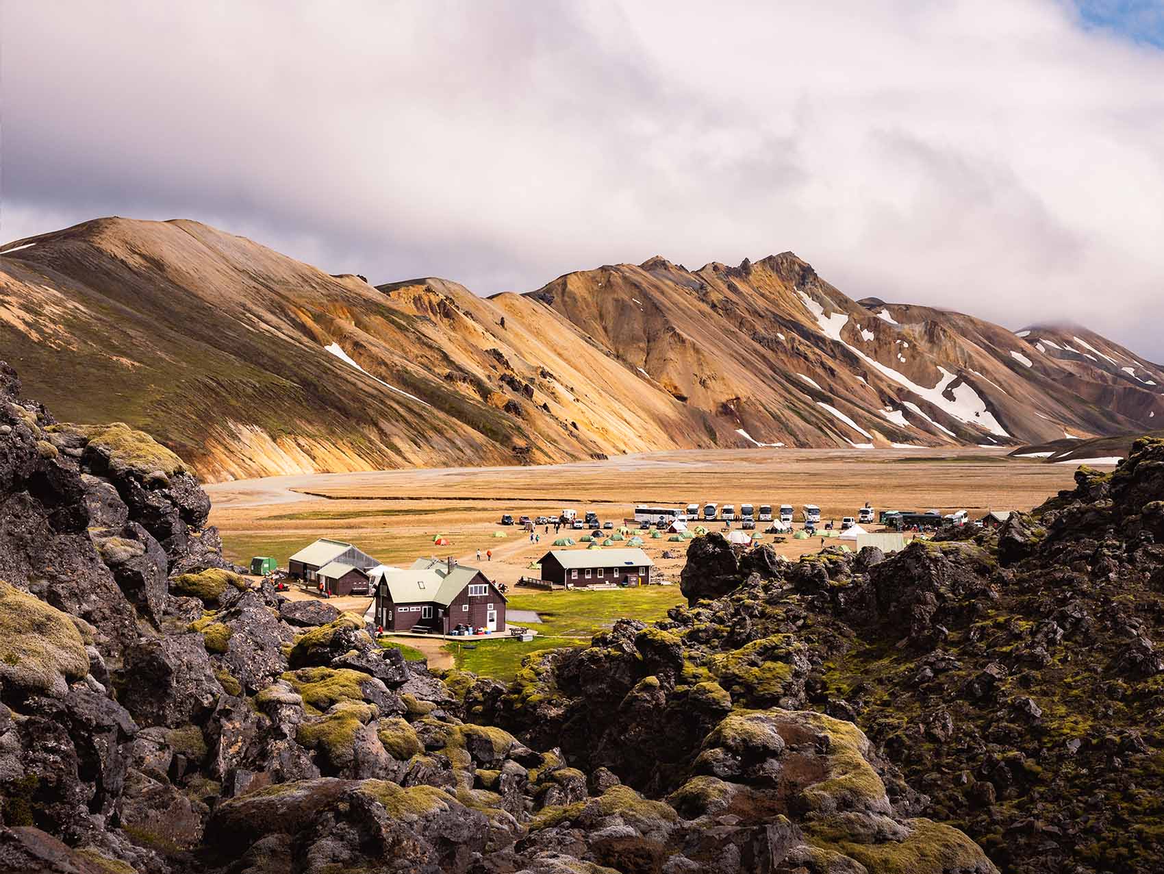 Camping du Landmannalaugar