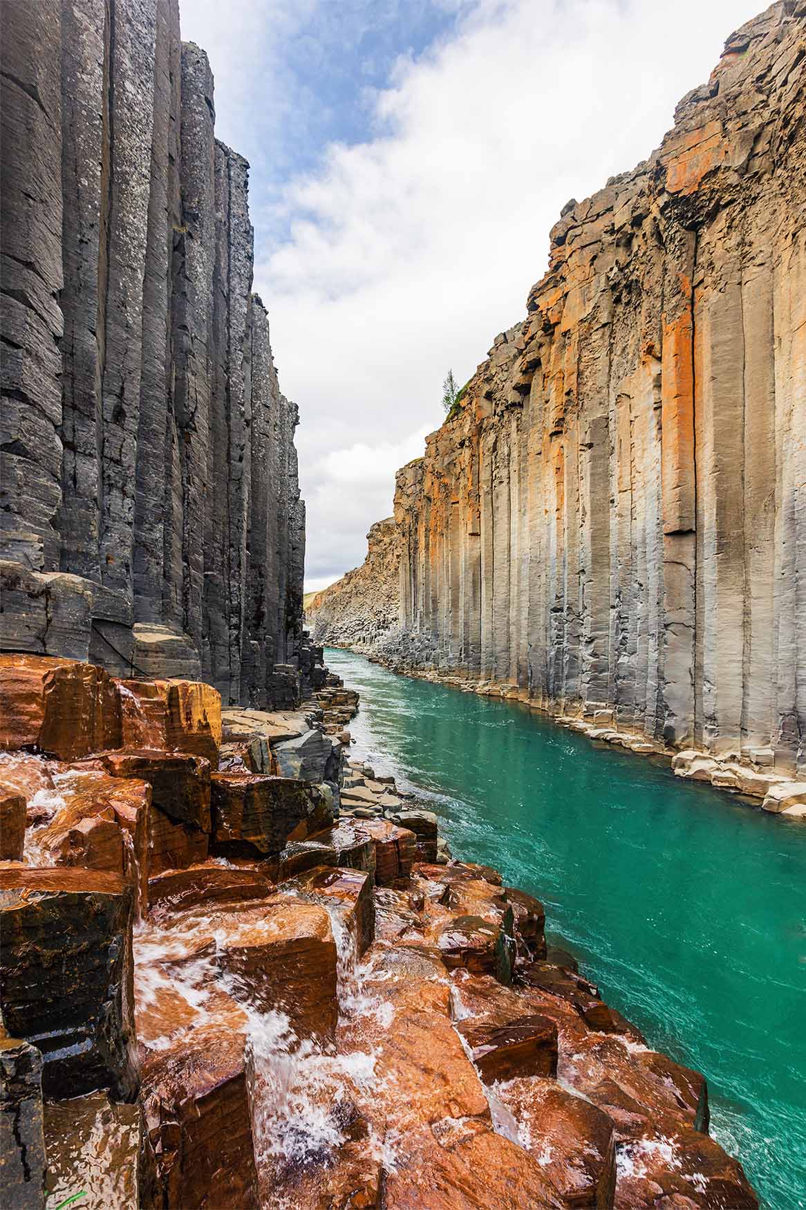 Le canyon de Stuðlagil