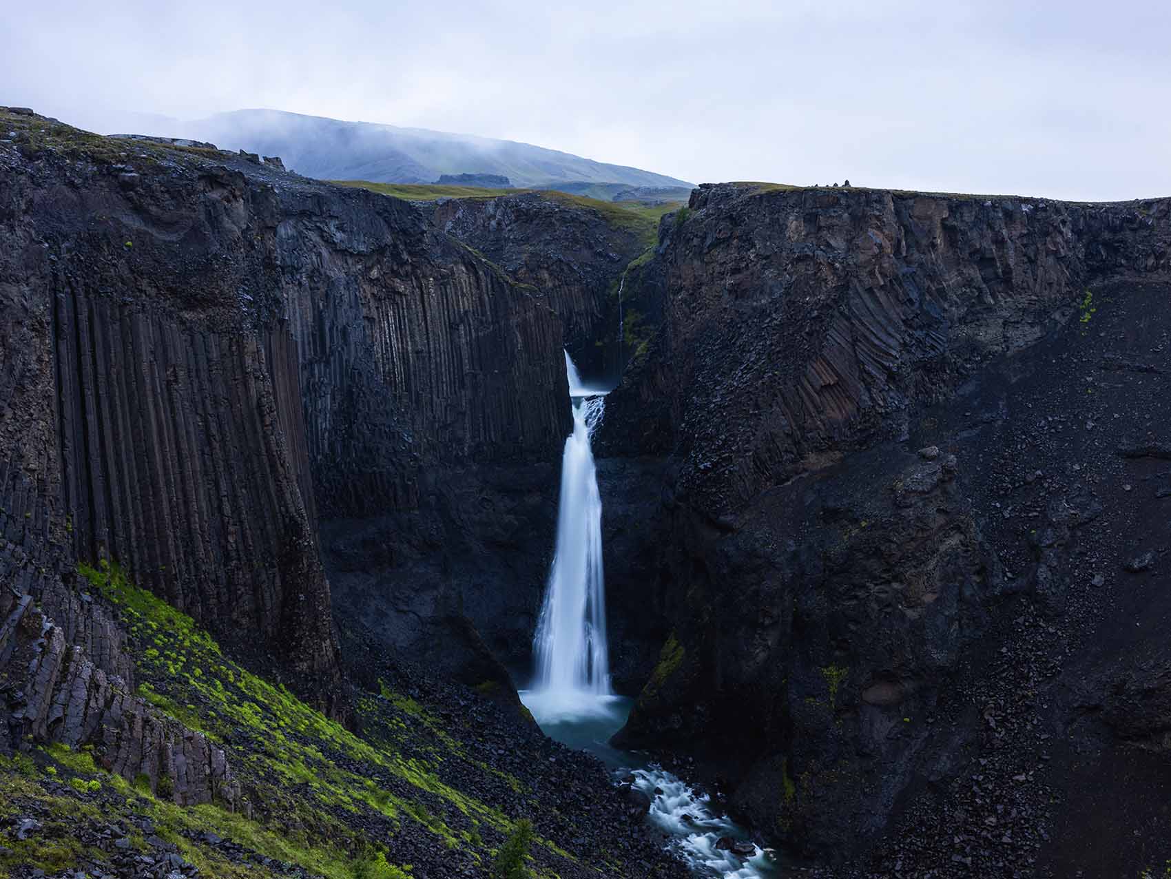 Côte Est de l'Islande : la cascade de Litlanesfoss