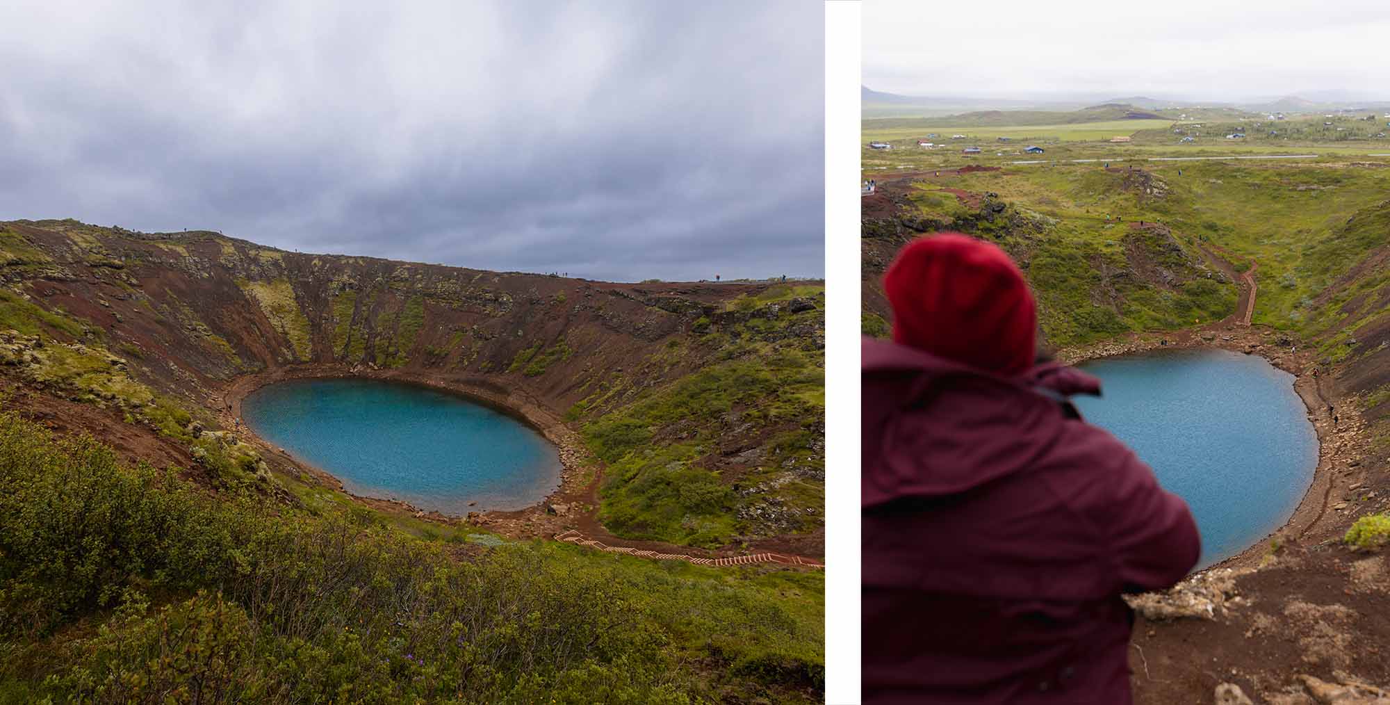 Cercle d'or de l'Islande : le cratère Kerið