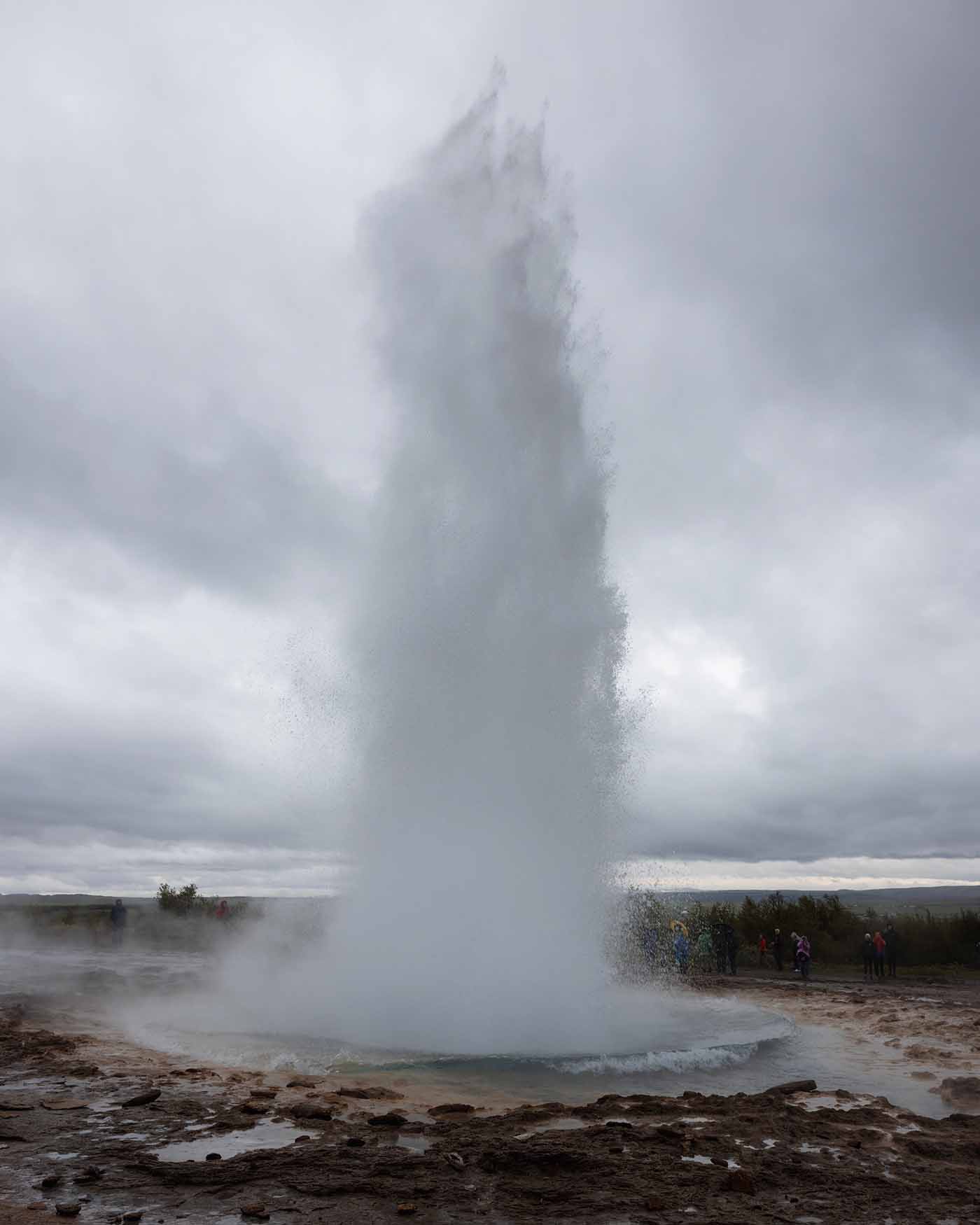 Cercle d'or de l'Islande : le geyser Strokkur