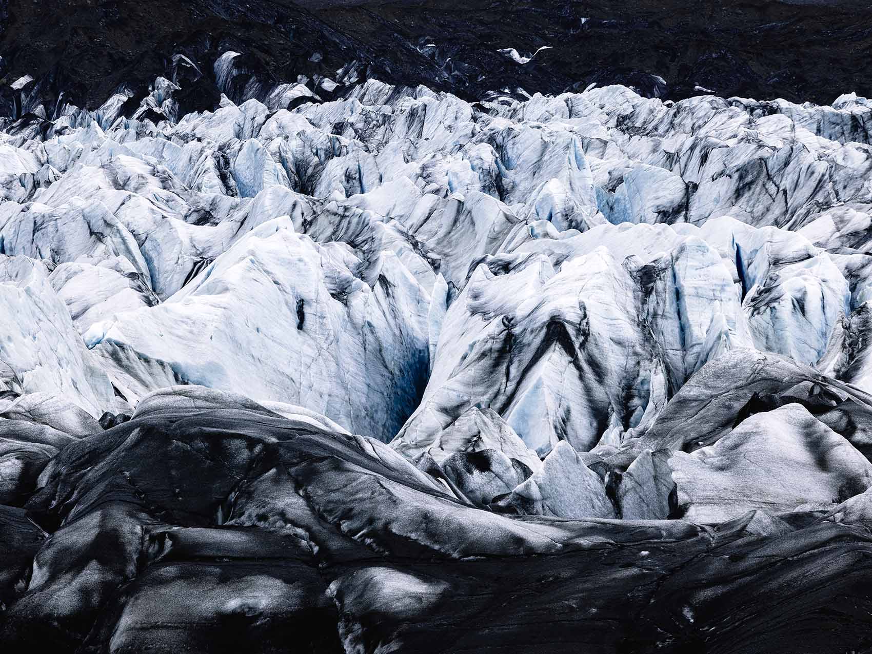 Le glacier de Svinafellsjökull