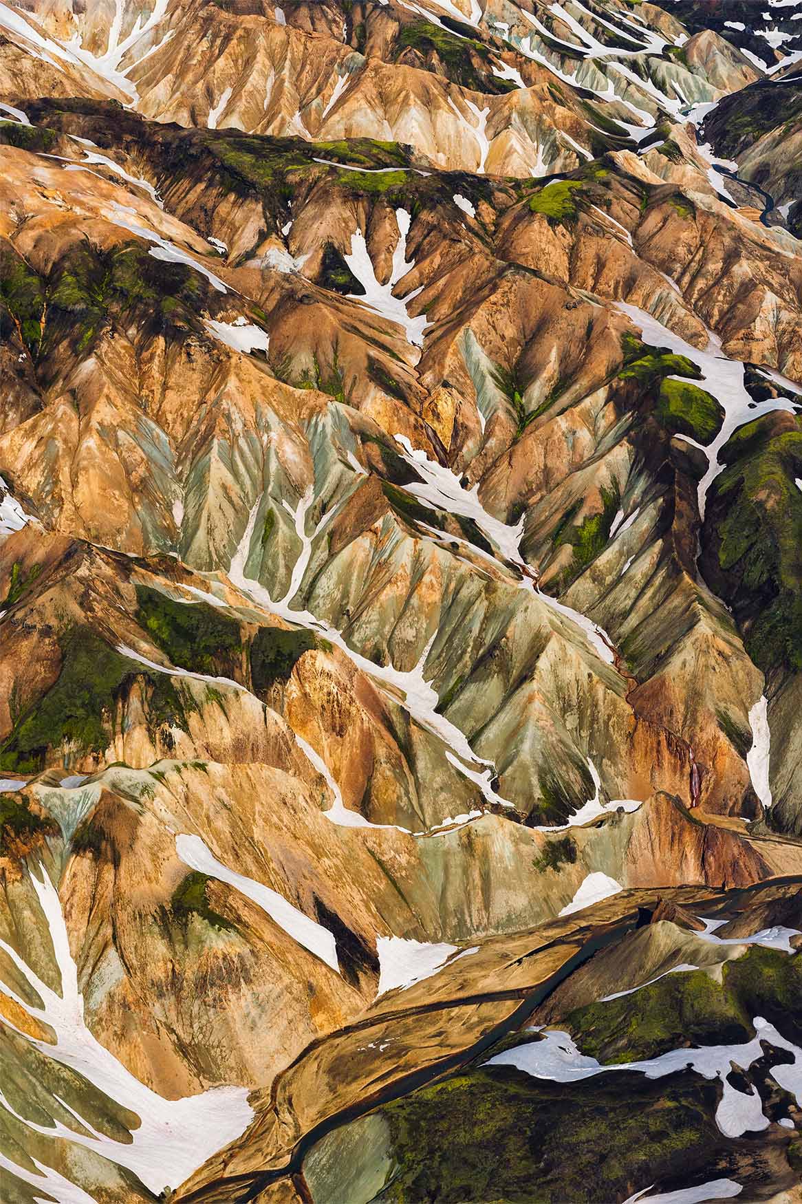 Survol du Landmannalaugar en avion