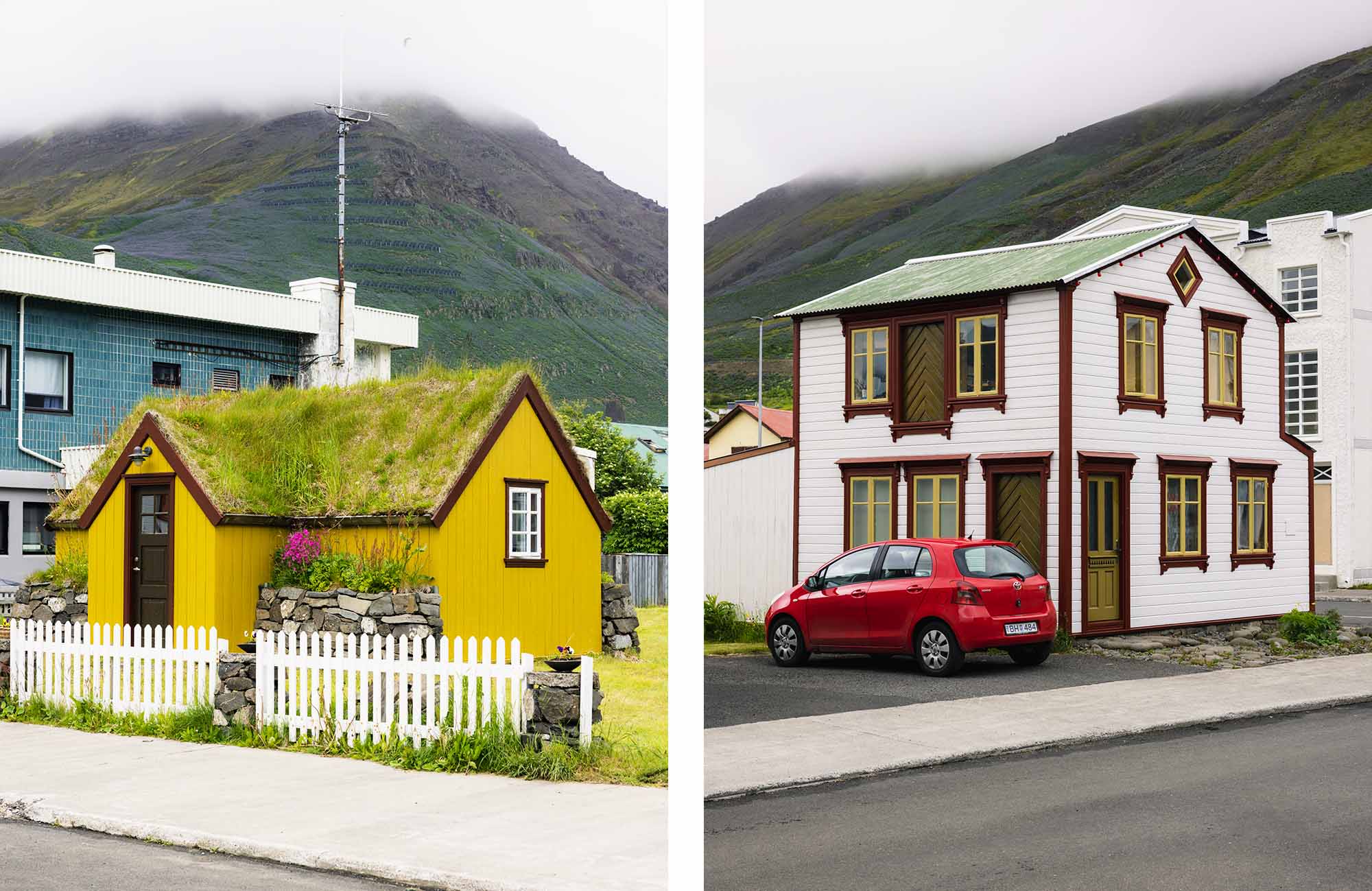 Village coloré de Siglufjördur