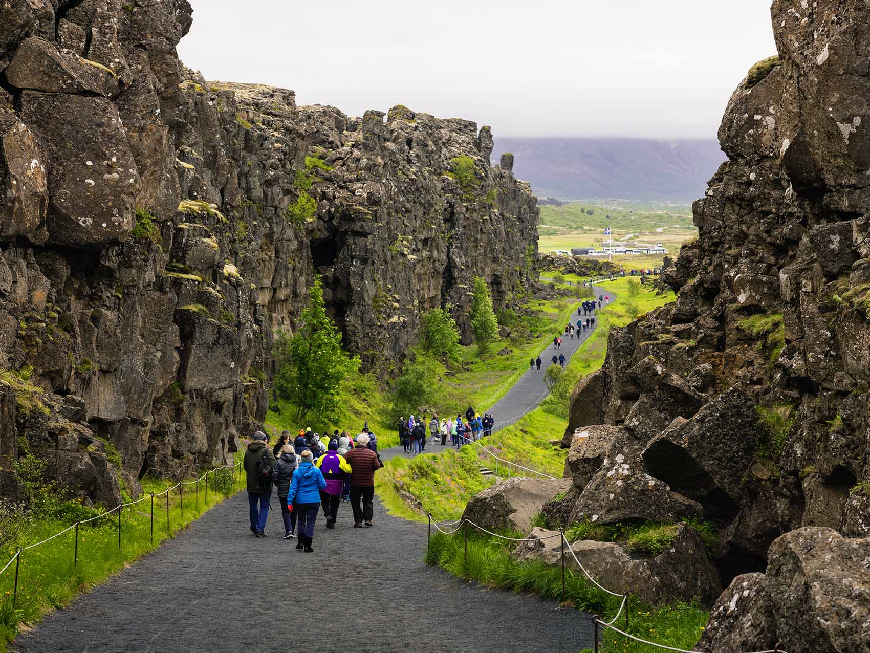 Cercle d'or de l'Islande : parc national de þingvellir