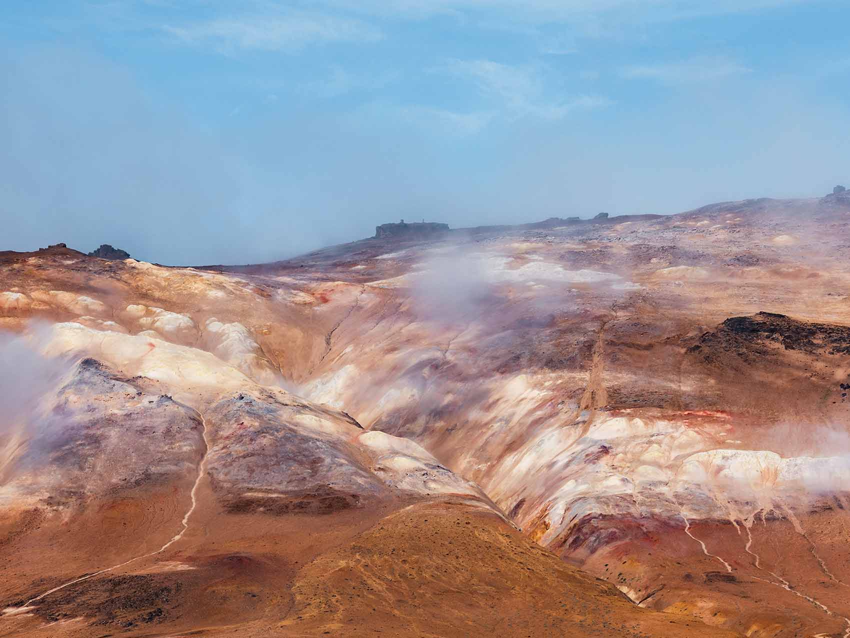 Le parc géothermique de Hverir