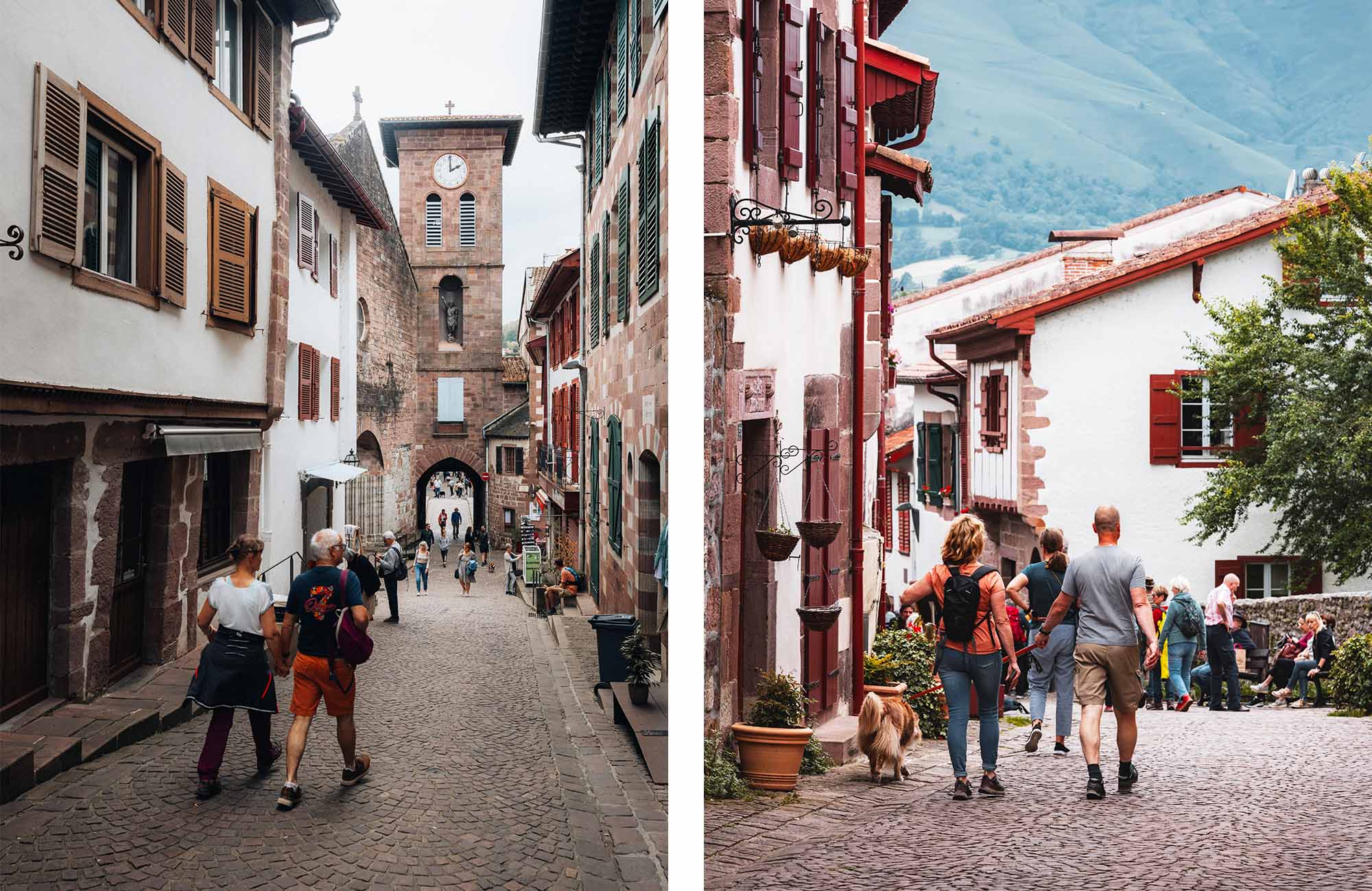 Villages Pays Basque : Saint Jean Pied de Port