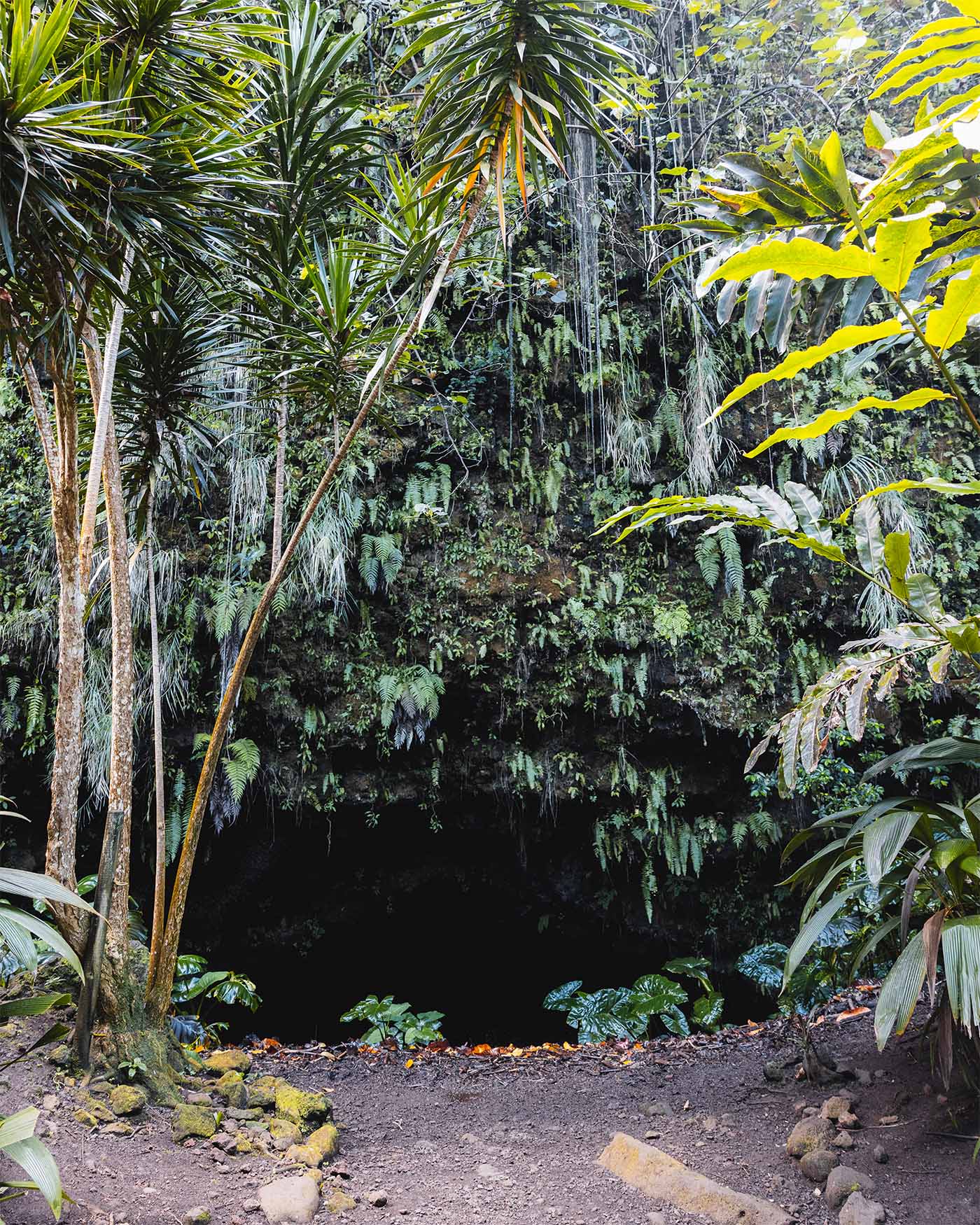 Grottes de Maraa à Tahiti