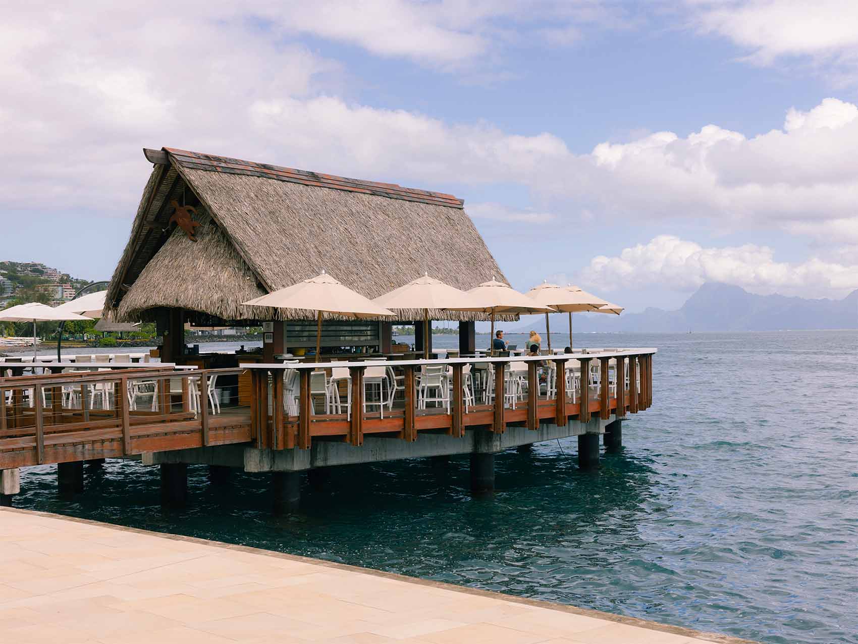 Bar le Moana à Papeete