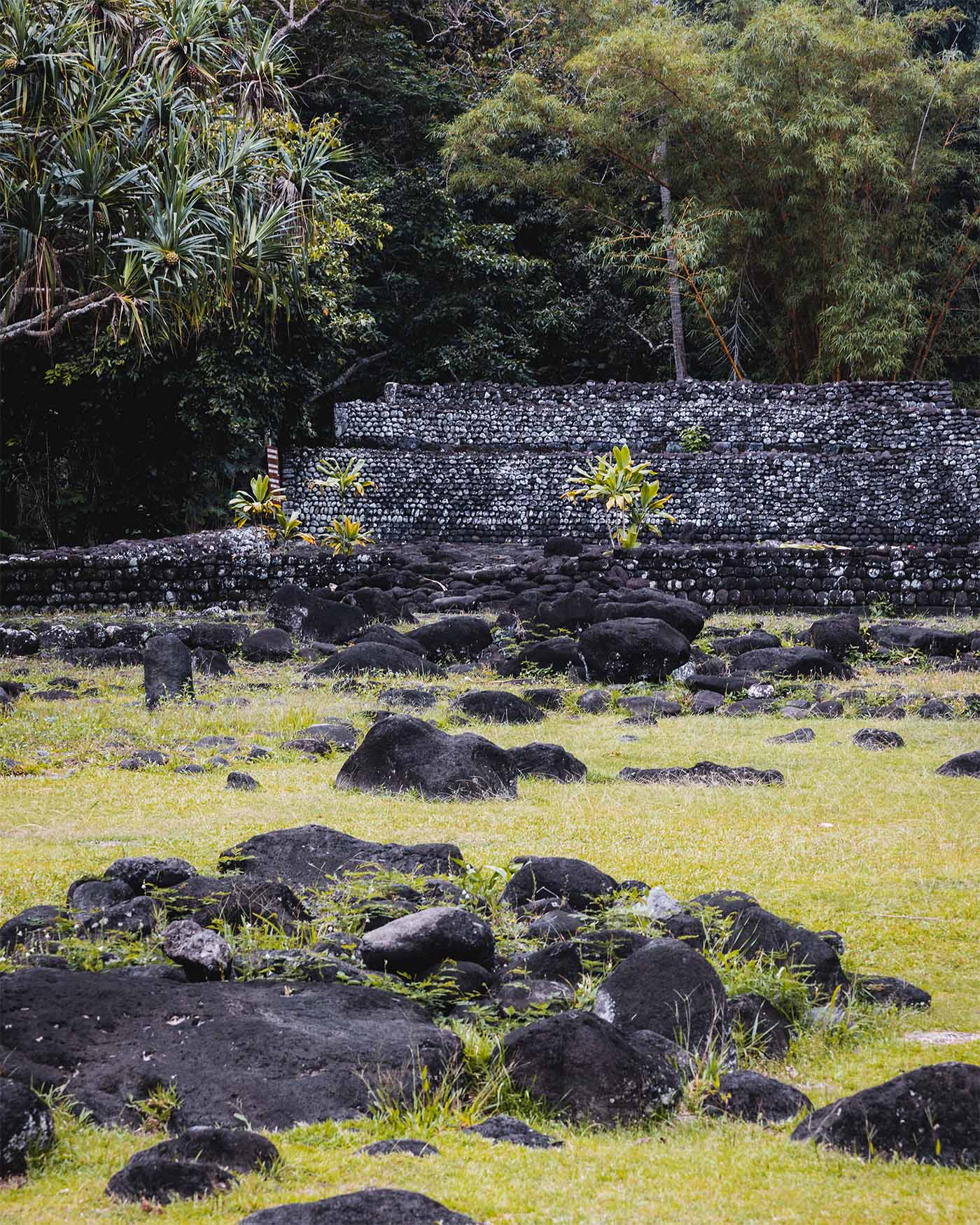 Marae Arahurahu à Tahiti