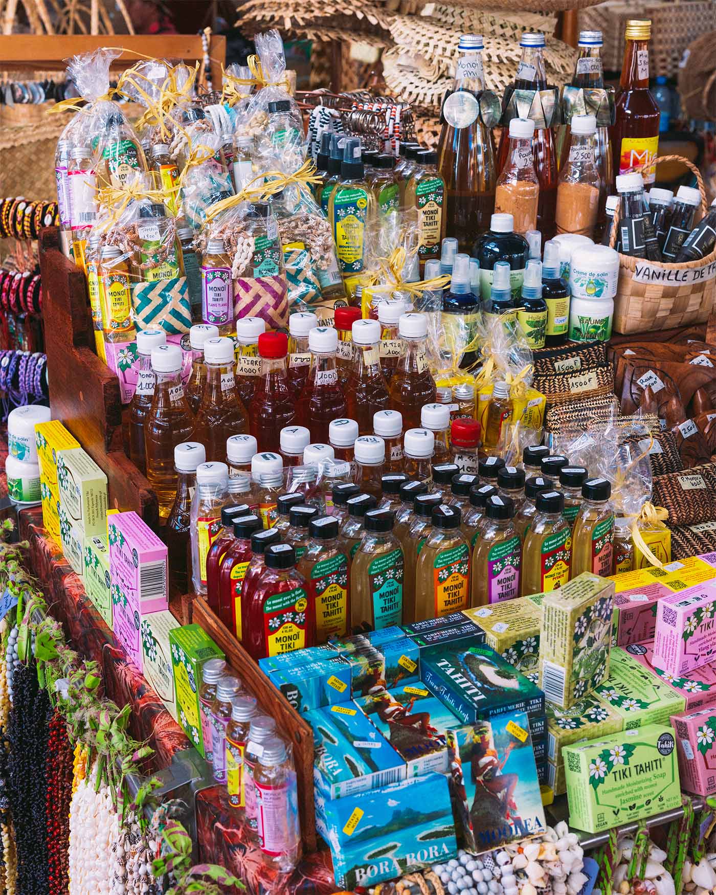 Marché de Papeete à Tahiti