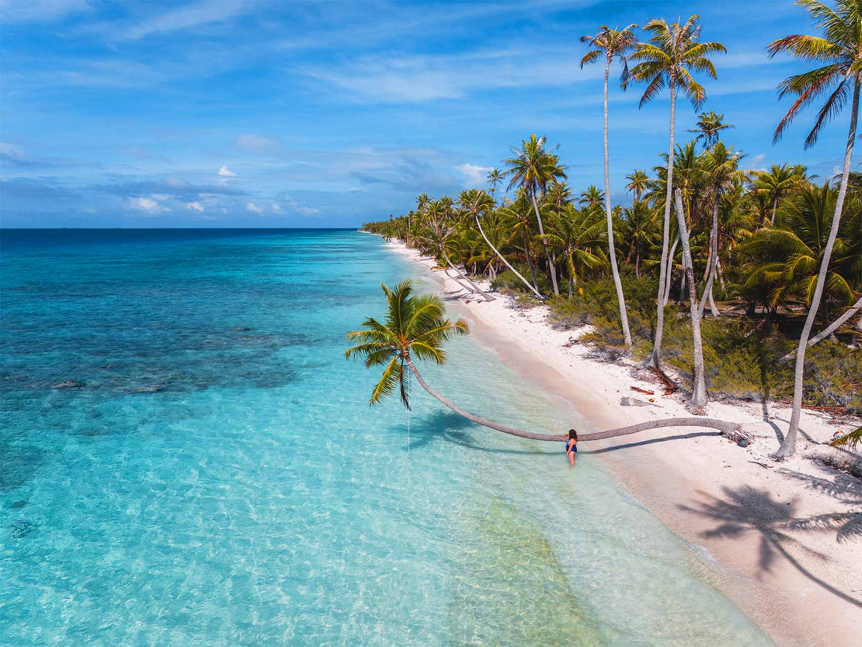 Plage PK9 à Fakarava - Notre numéro 3 des plus belles plages de Polynésie