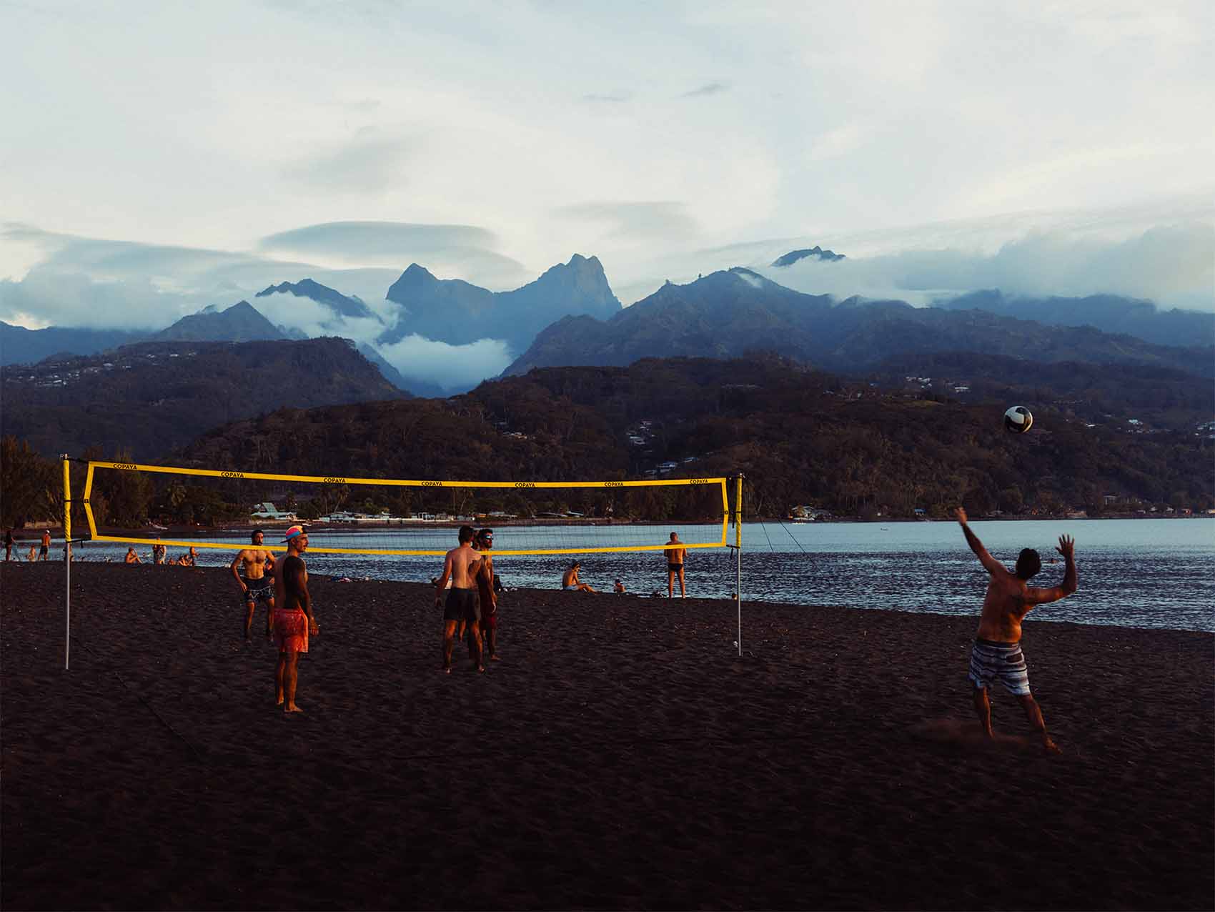 Plage de la pointe de Vénus à Tahiti