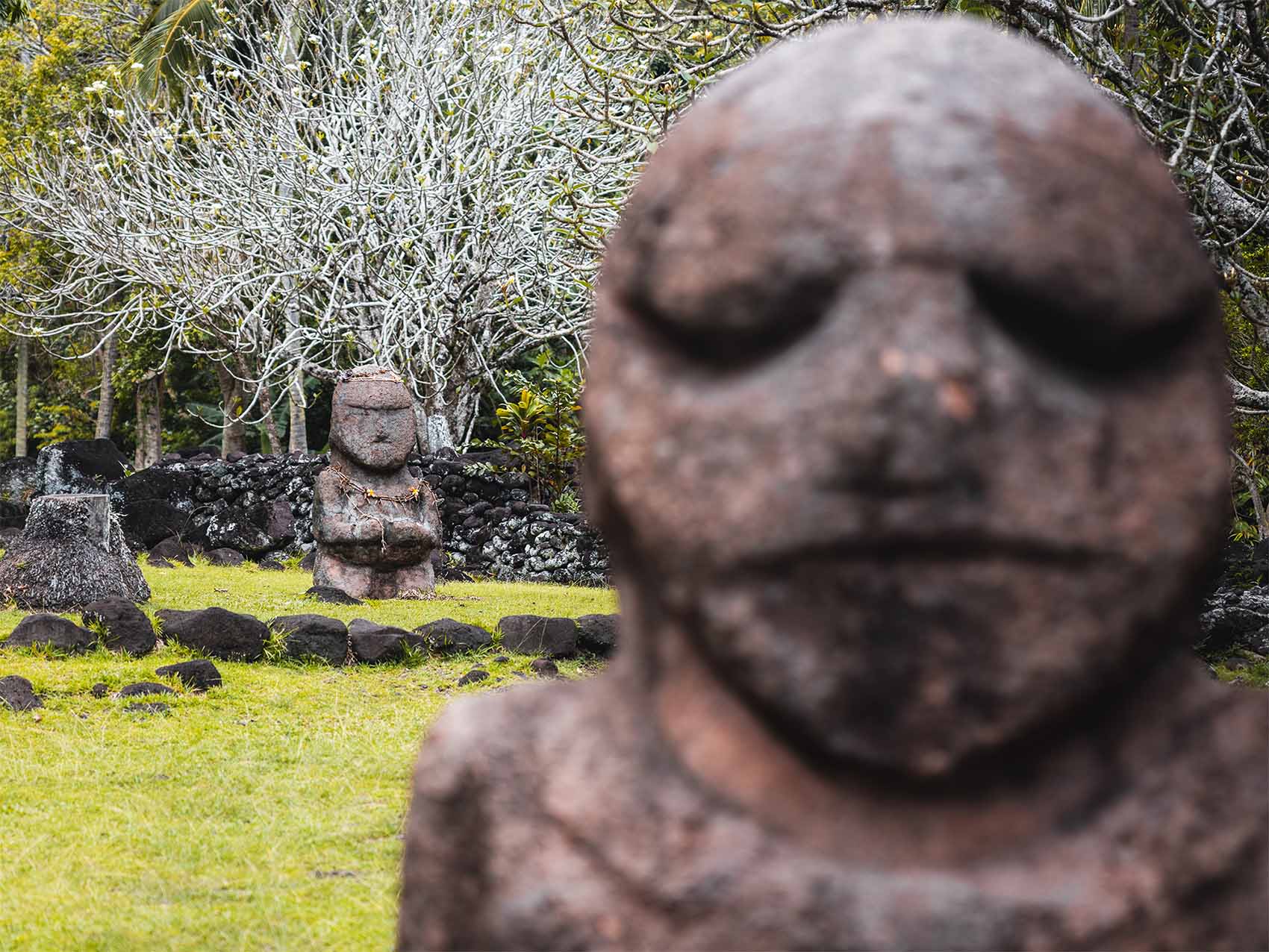 Marae Arahurahu à Tahiti