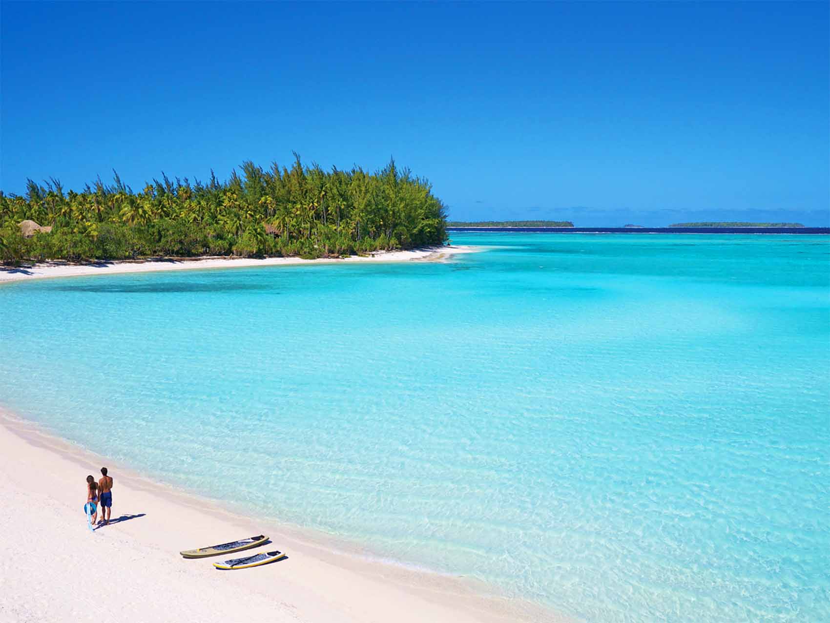 Plage à Tetiaroa