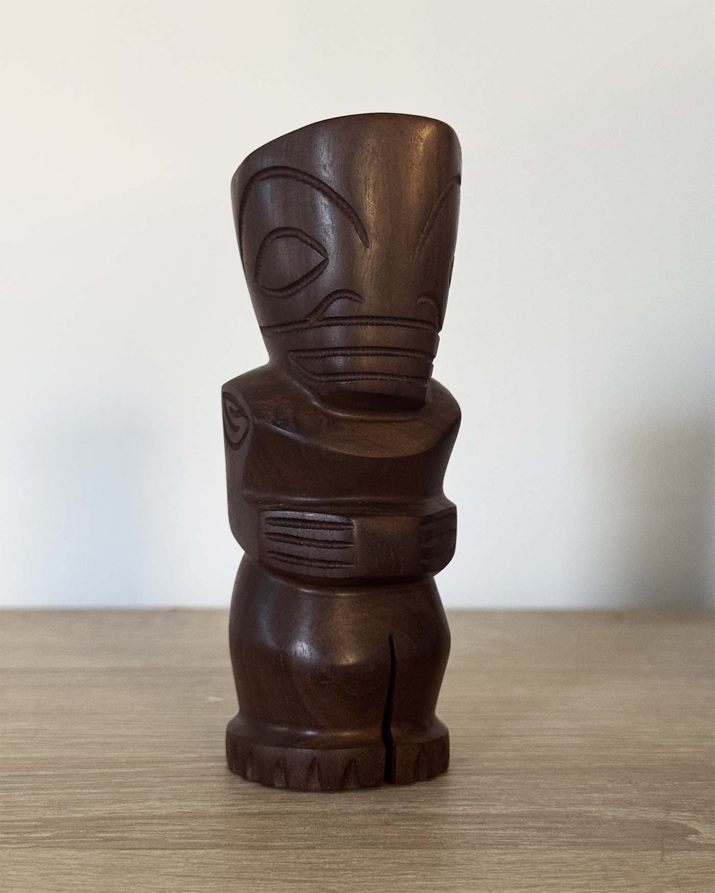 Sculpture en bois Tiki