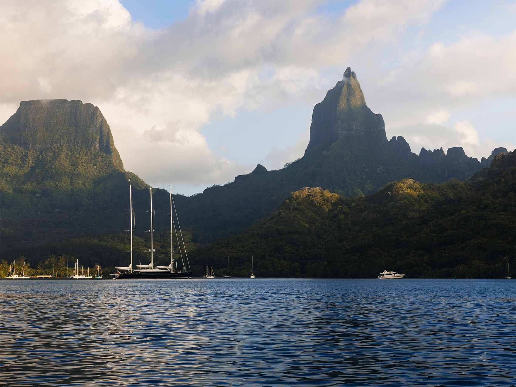 Baie d'Opunohu à Moorea