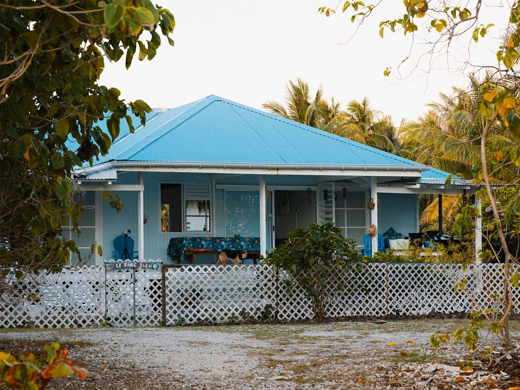 Fare Bleu à Tiputa - Rangiroa