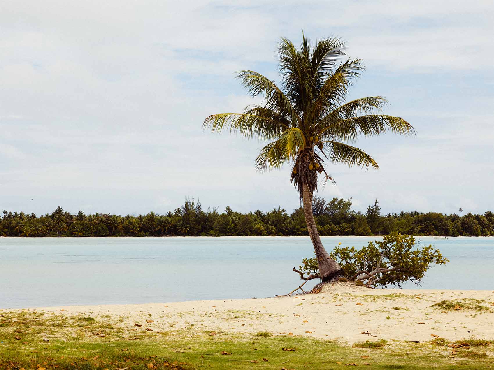 Plage de Tereia à Maupiti