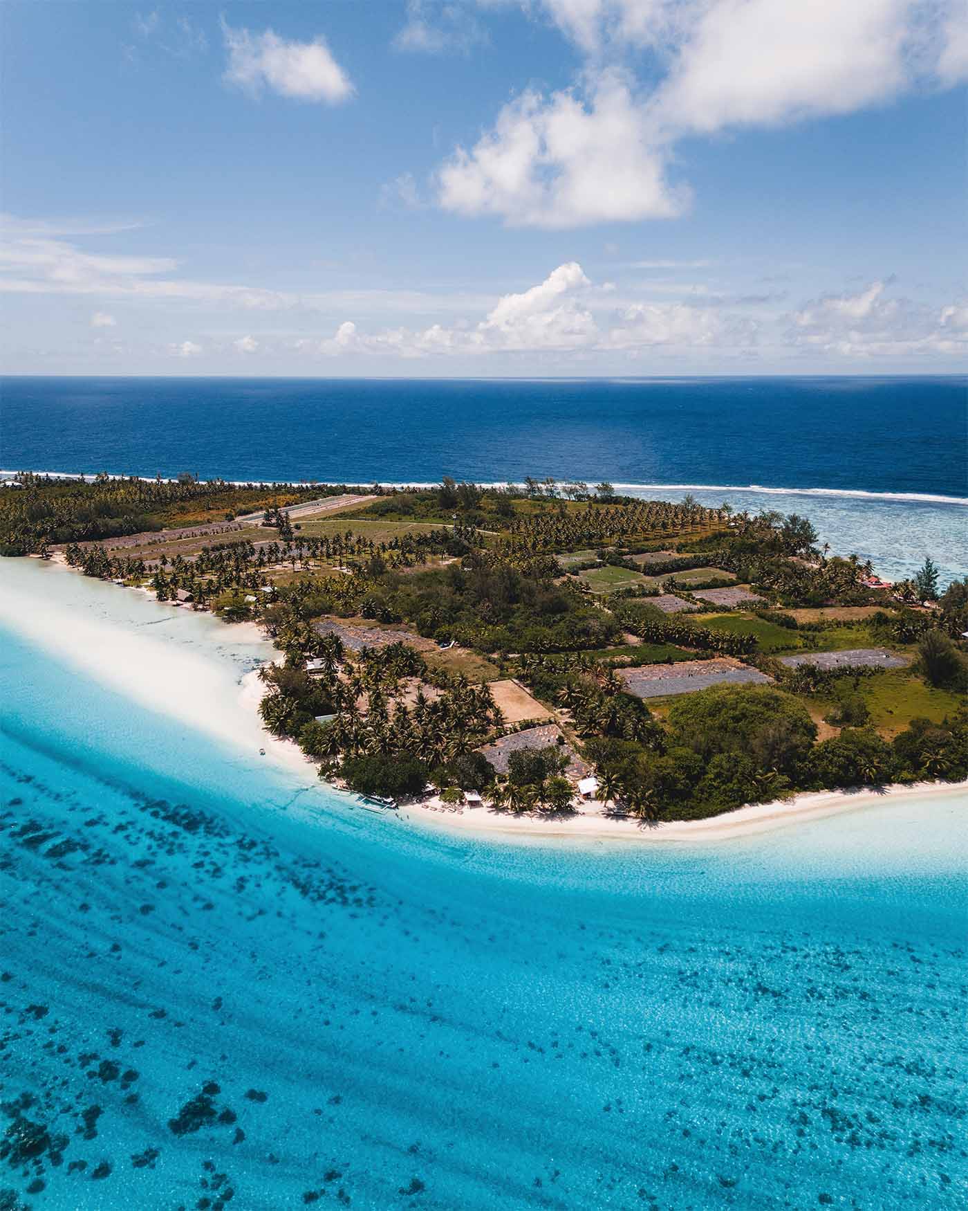 Déjeuner sur un motu avec Huahine Nautique