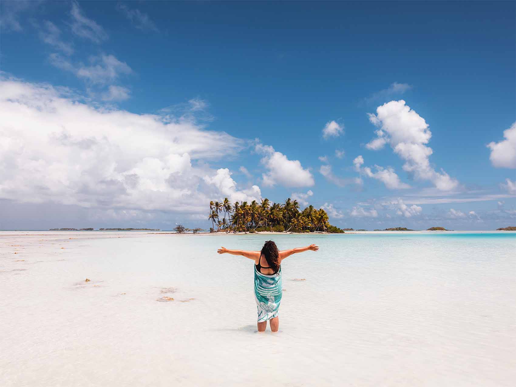 Lagon Bleu à Rangiroa