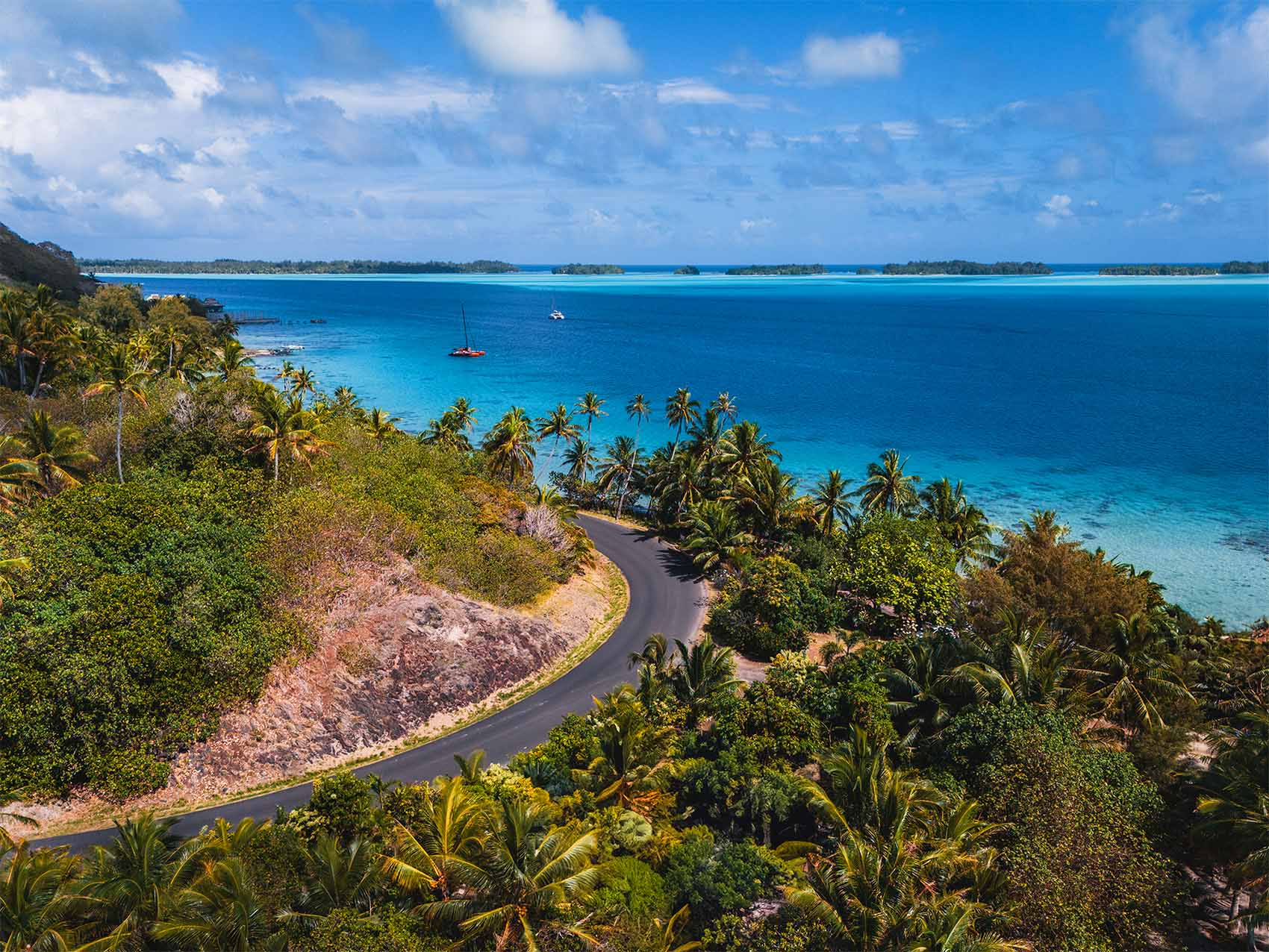 Tour de l'île de Bora Bora