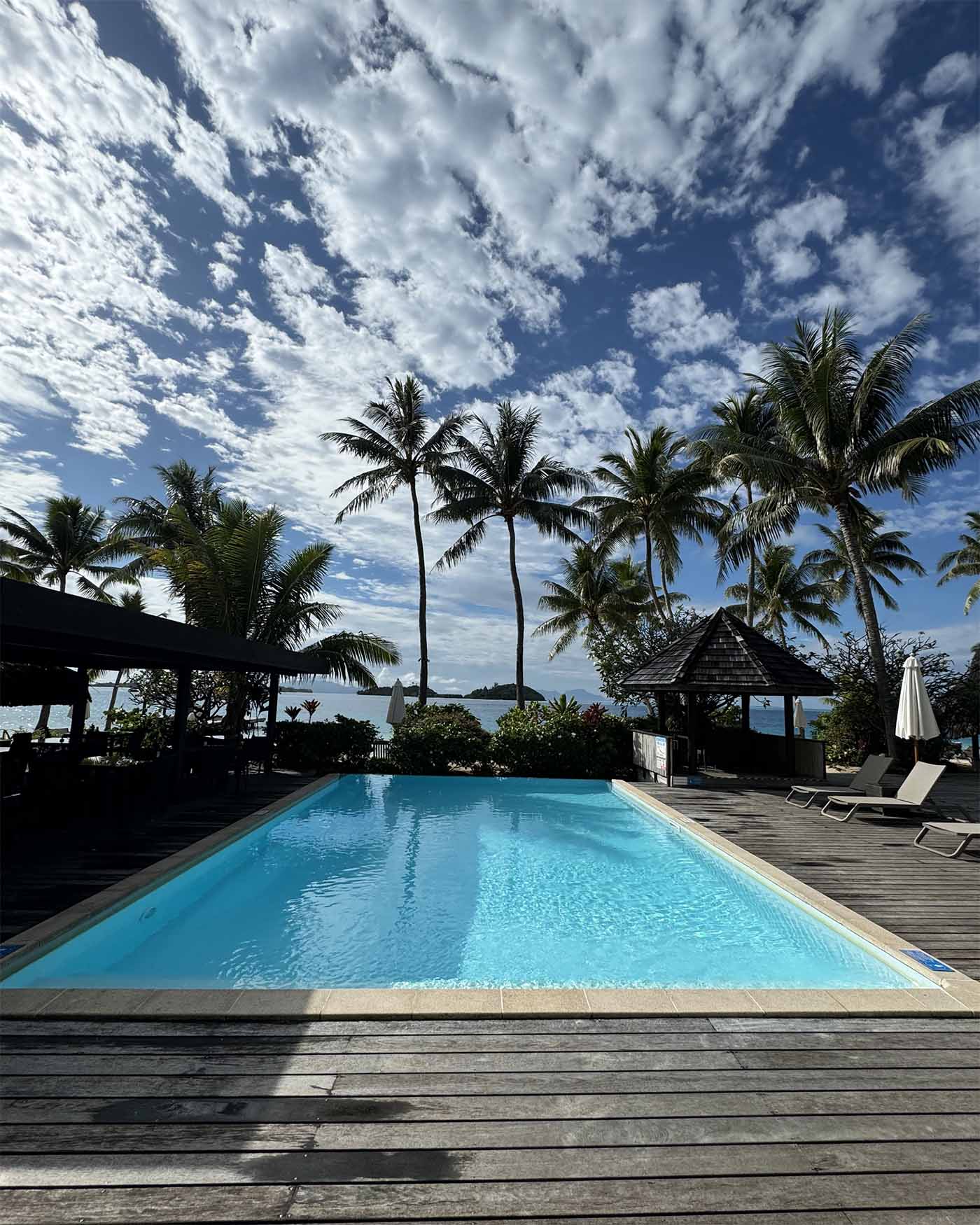 La piscine du Royal Bora Bora