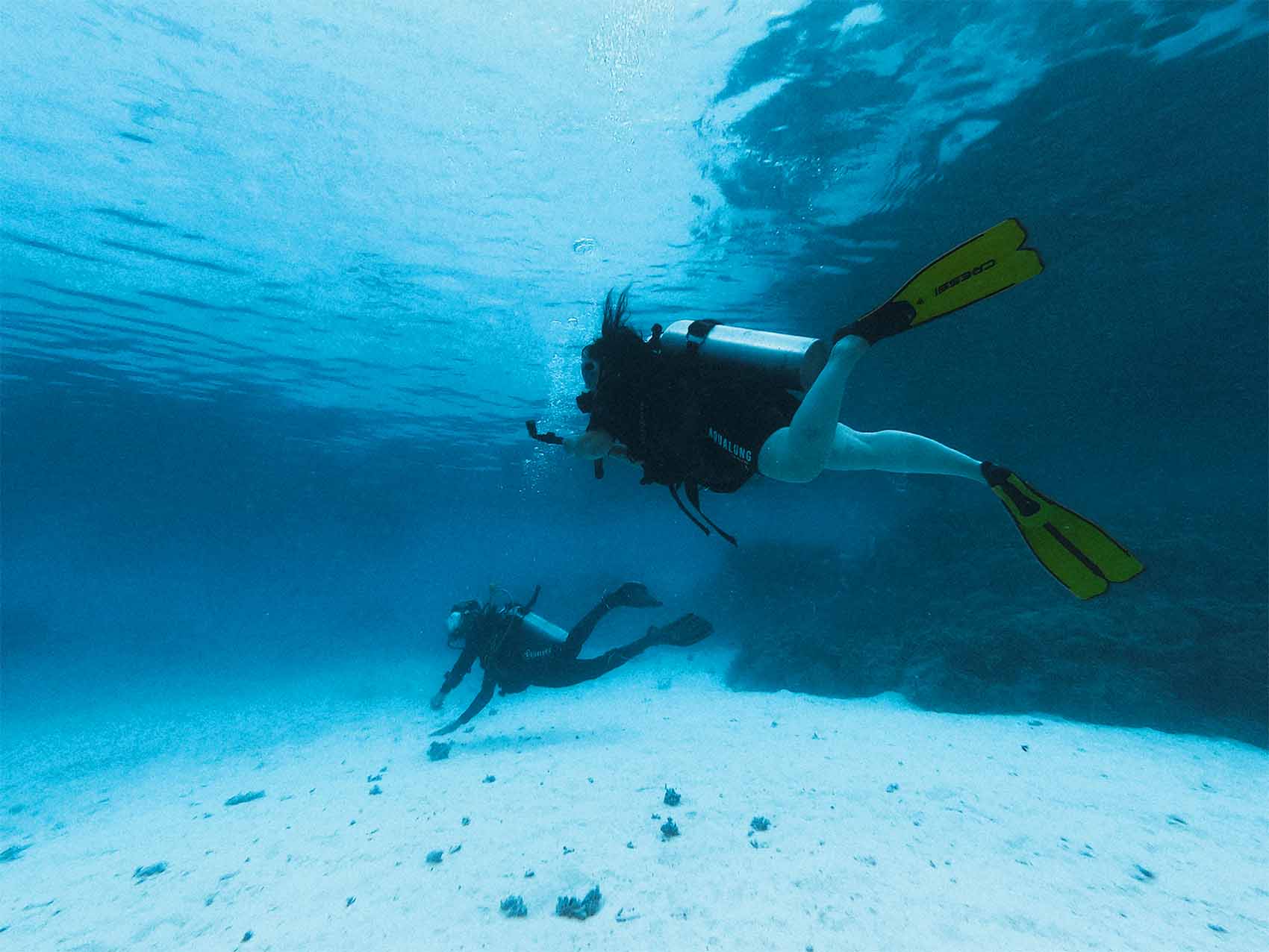 Baptême de plongée avec Bora Diving Center