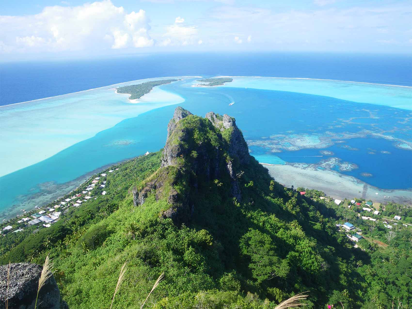 Randonnée du mont Teurafaatiu à Maupiti