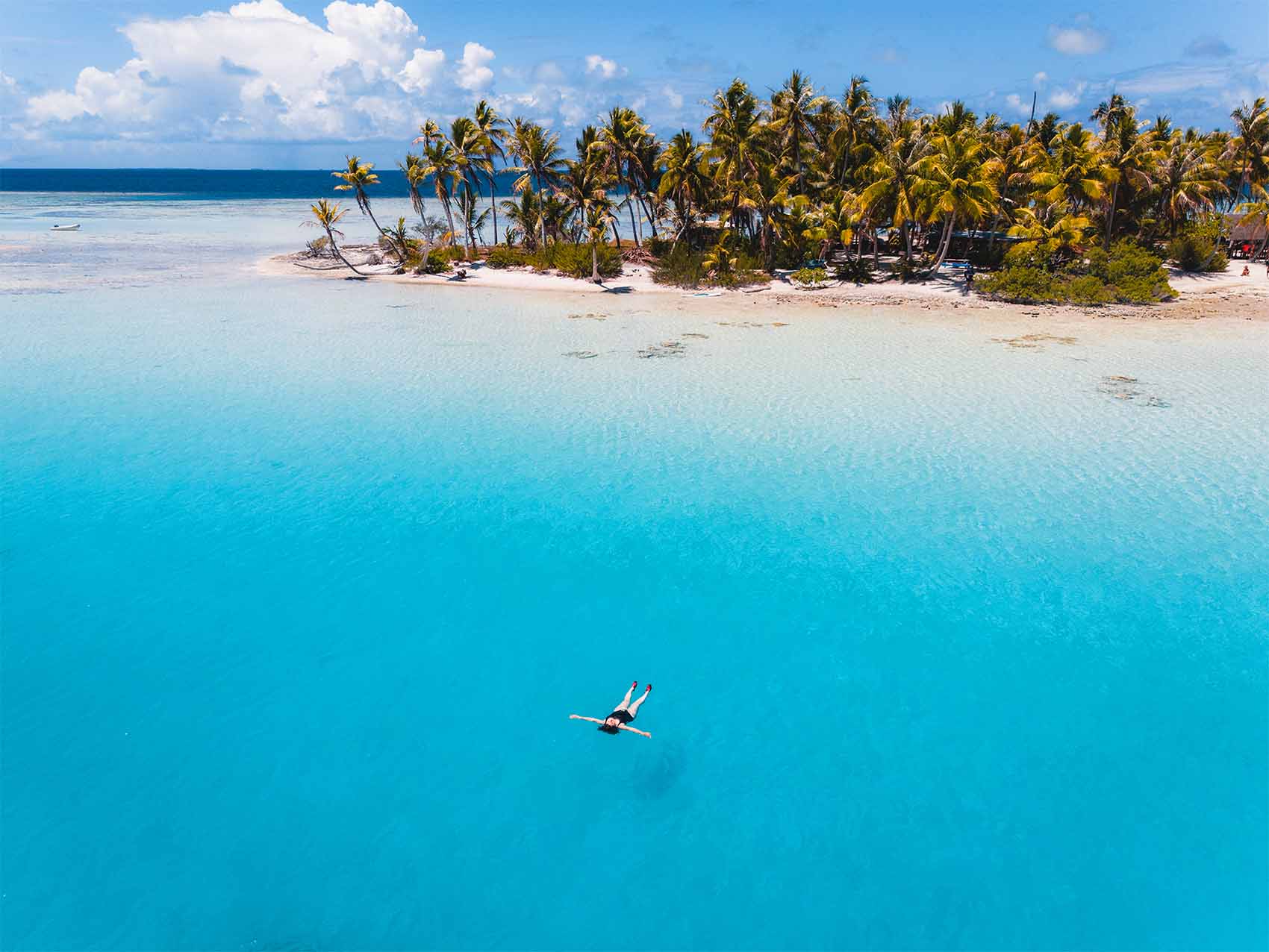 Lagon bleu de Rangiroa