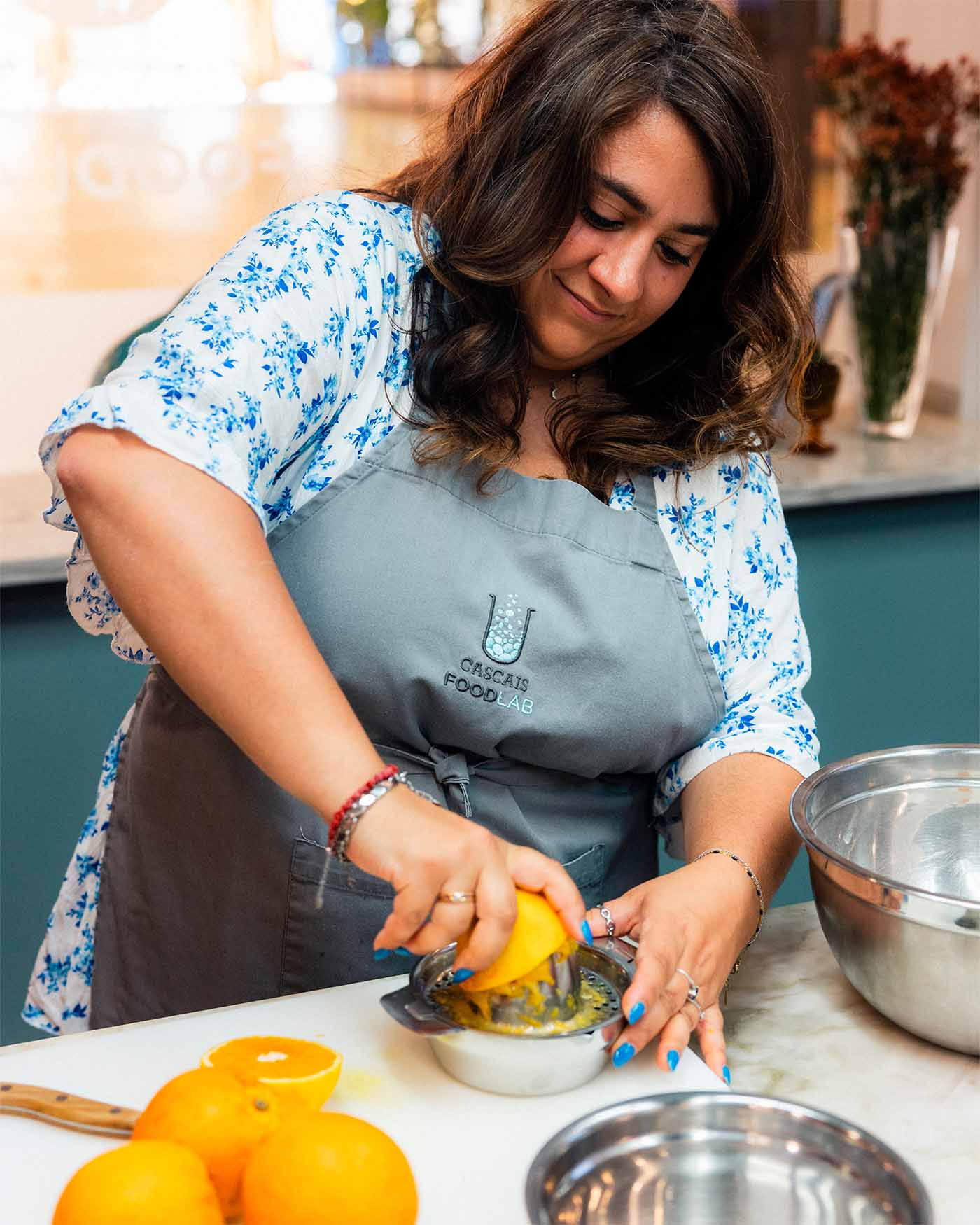 Anne-Sophie cuisine au Food Lab