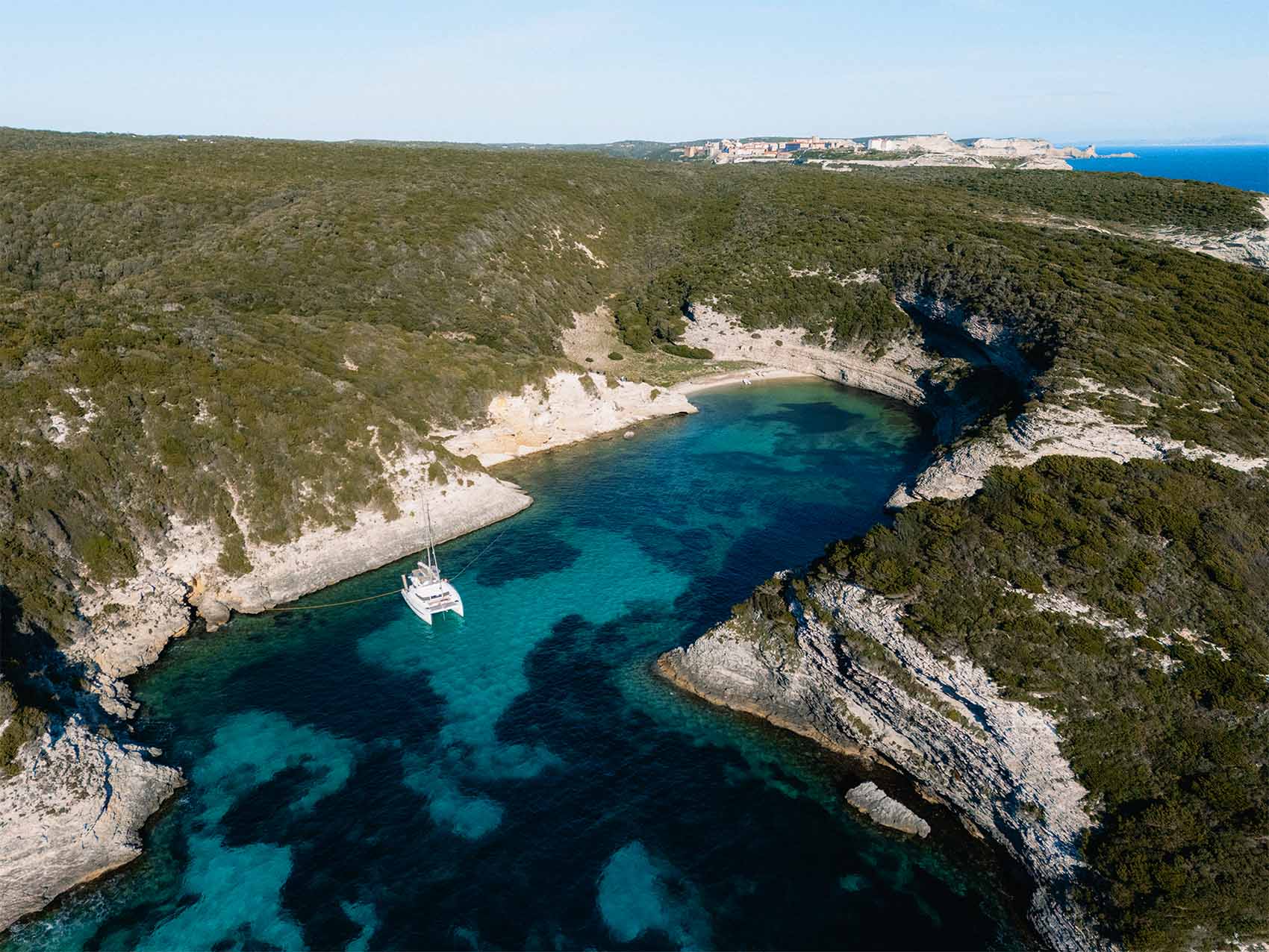 Calanque de Fazzio en Corse