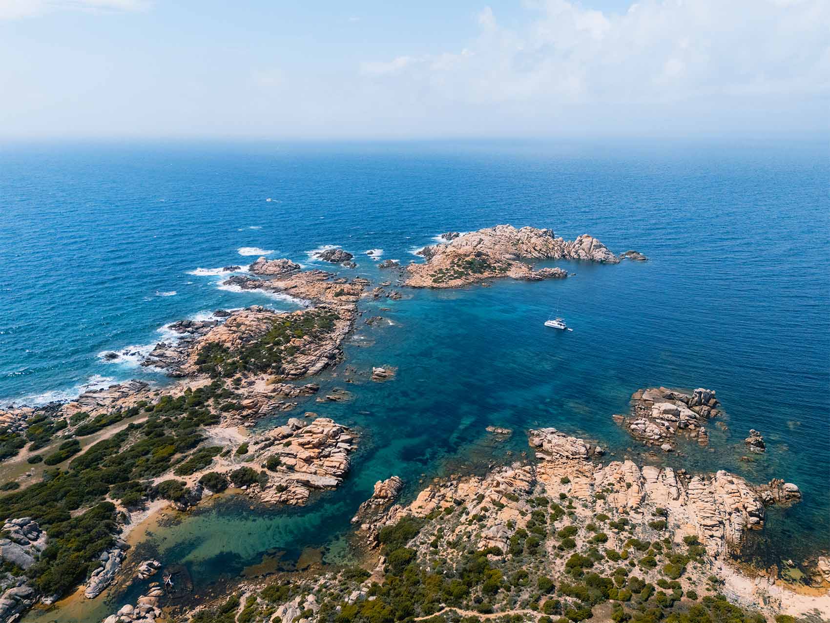Cap de Senetosa vue depuis le drone