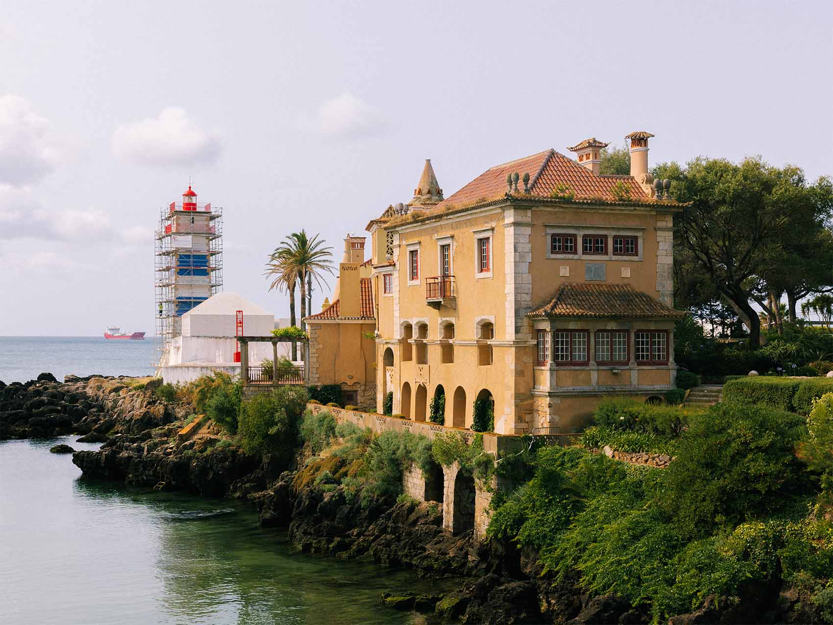 Casa de Santa Maria et phare de Santa Marta